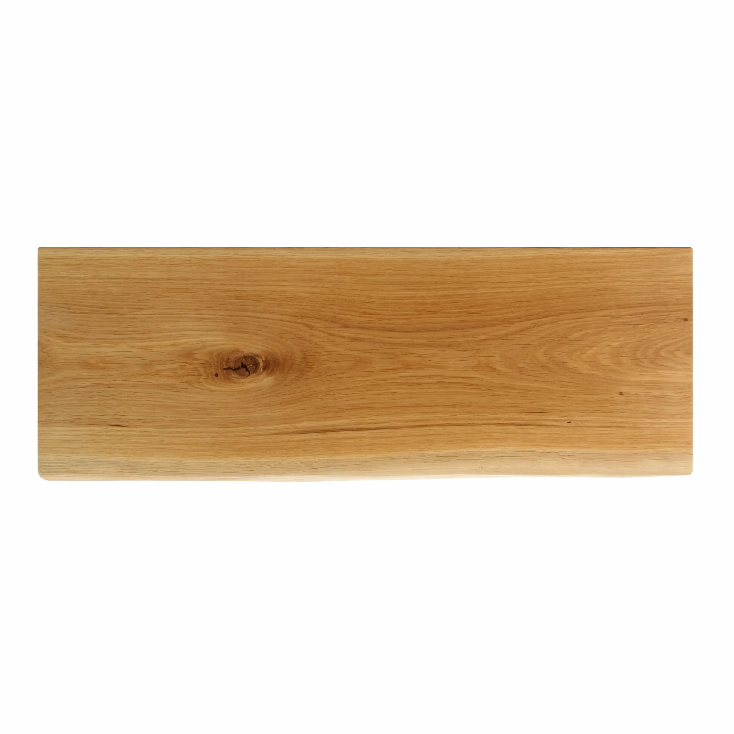 1 x designerska półka regałowa Live Edge dąb | lite drewno naturalne, dno regału, krawędź drzewa, regał wiszący, półka ścienna do salonu (20-25 cm G, 200 cm szerokość)