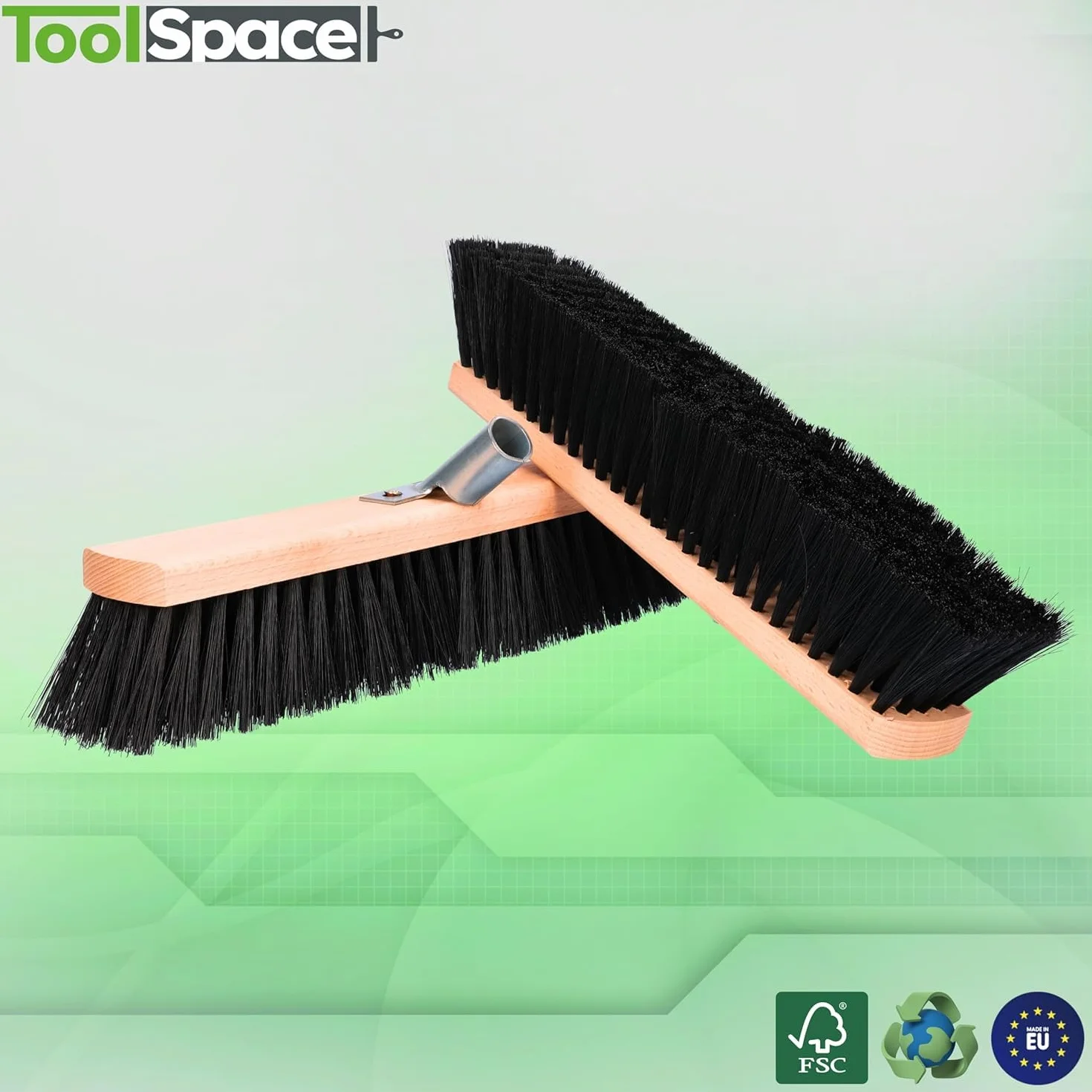 ToolSpace Miotła z miękkim włosiem 40 cm