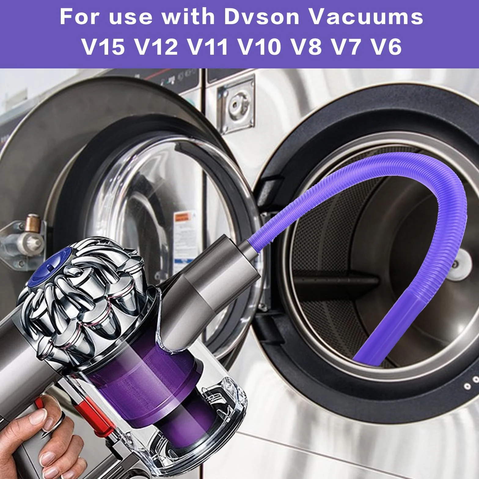 Elastyczna ssawka szczelinowa do odkurzaczy Dyson V6-V15, 85 cm