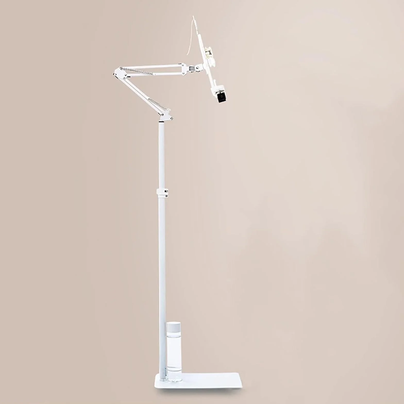 Regulowany stojak na książki podłogowe obracany o 360° do czytania książki kucharskiej muzyka telefon tablet składany wytrzymały wielofunkcyjny stojak na książki