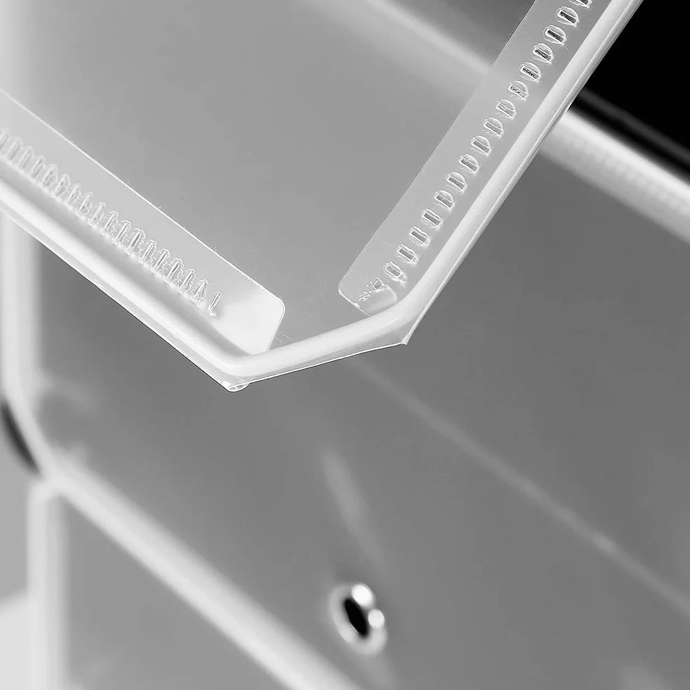 YIMING Szafka do pokoju dorosłych, składana i przenośna szafka do przechowywania, plastikowa szafka z drzwiami, szafka na ubrania dla majsterkowiczów (czarna, 8 pięter i 12 drzwi)