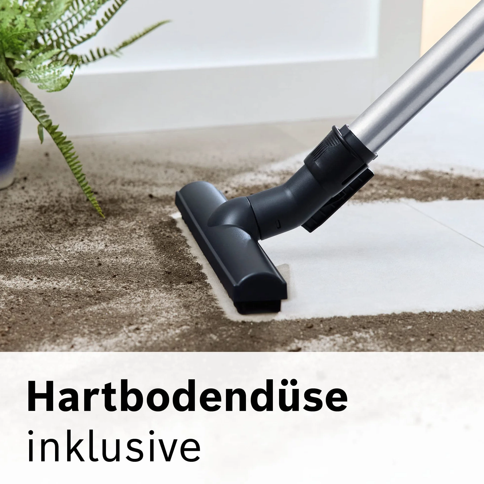 Bosch Odkurzacz bezworkowy seria 6 BGC41XHYG, odkurzacz podłogowy, idealny dla alergików, filtr higieniczny, dysza podłogowa do parkietu, dywanów, duża moc ssania, cichy, 700 W, biały