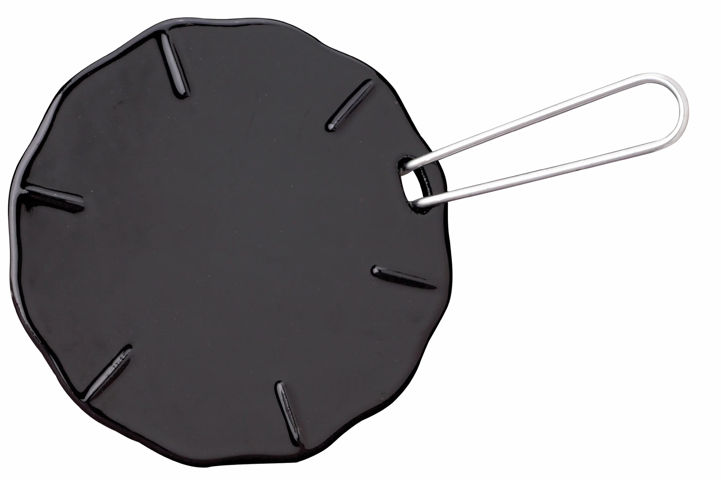 Ilsa Cast Iron duży rozdzielacz ciepła, 17,8 cm, żeliwo, czarny, reduktor ciepła