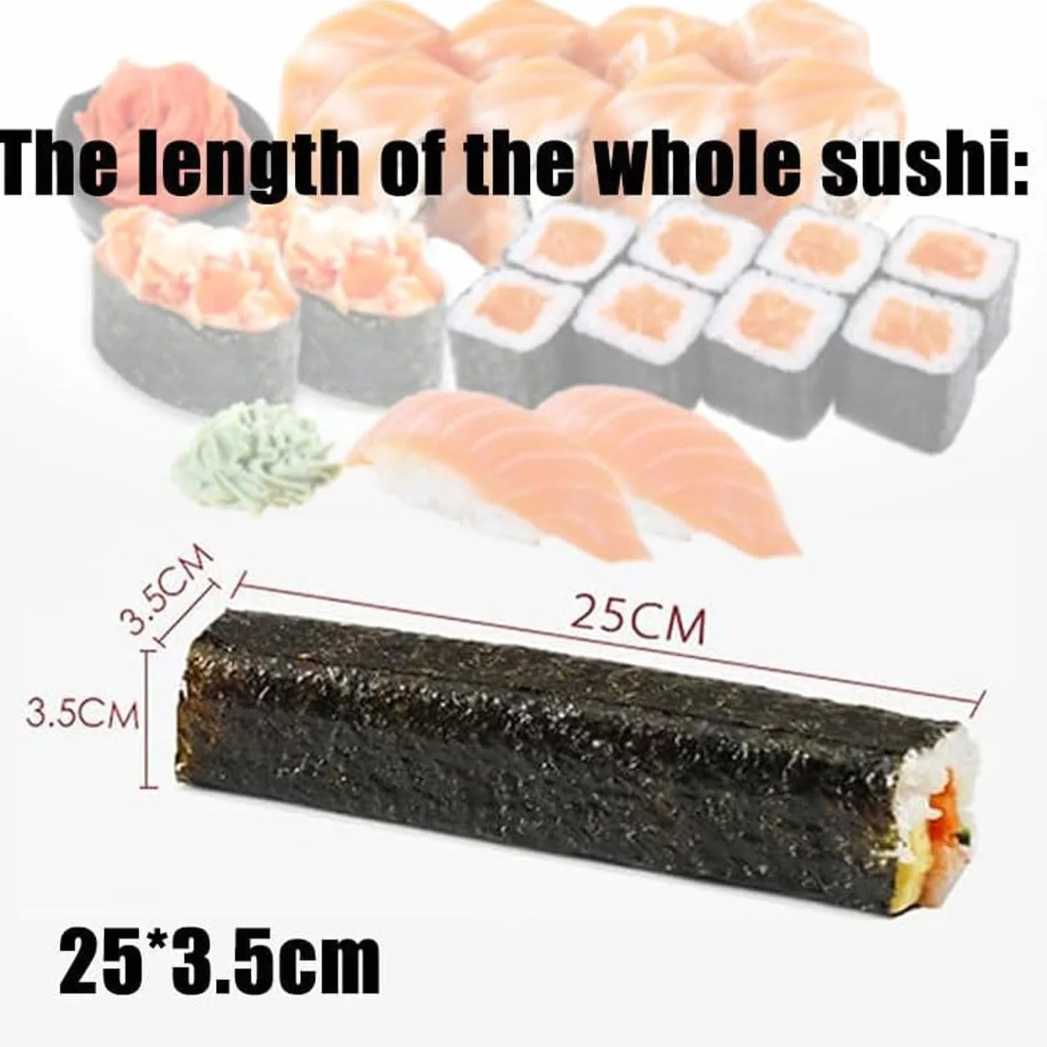 Ręczna kwadratowa maszyna do zwijania sushi, DIY forma do sushi, wydajny zestaw do robienia sushi do domu, restauracji, baru przekąskowego