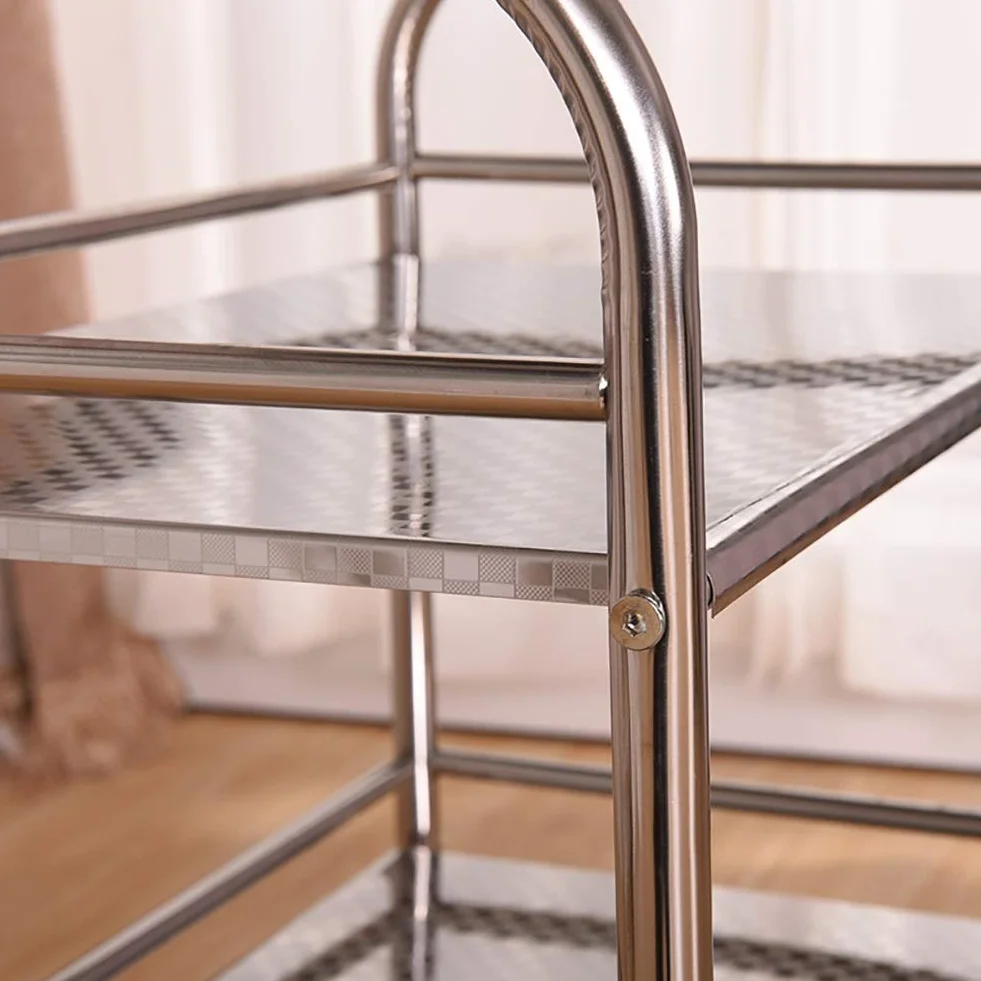 Wózki Do Przechowywania Ręczne, Ruchome Wózki Ruchome, 3 Tier Cart Rolling, Wózek Kosmetyczny Z Uniwersalnym Kołem Hamulcowym, Idealny Do Szpitala/Kliniki Dentystycznej, 80 Kg Pojemności/a/