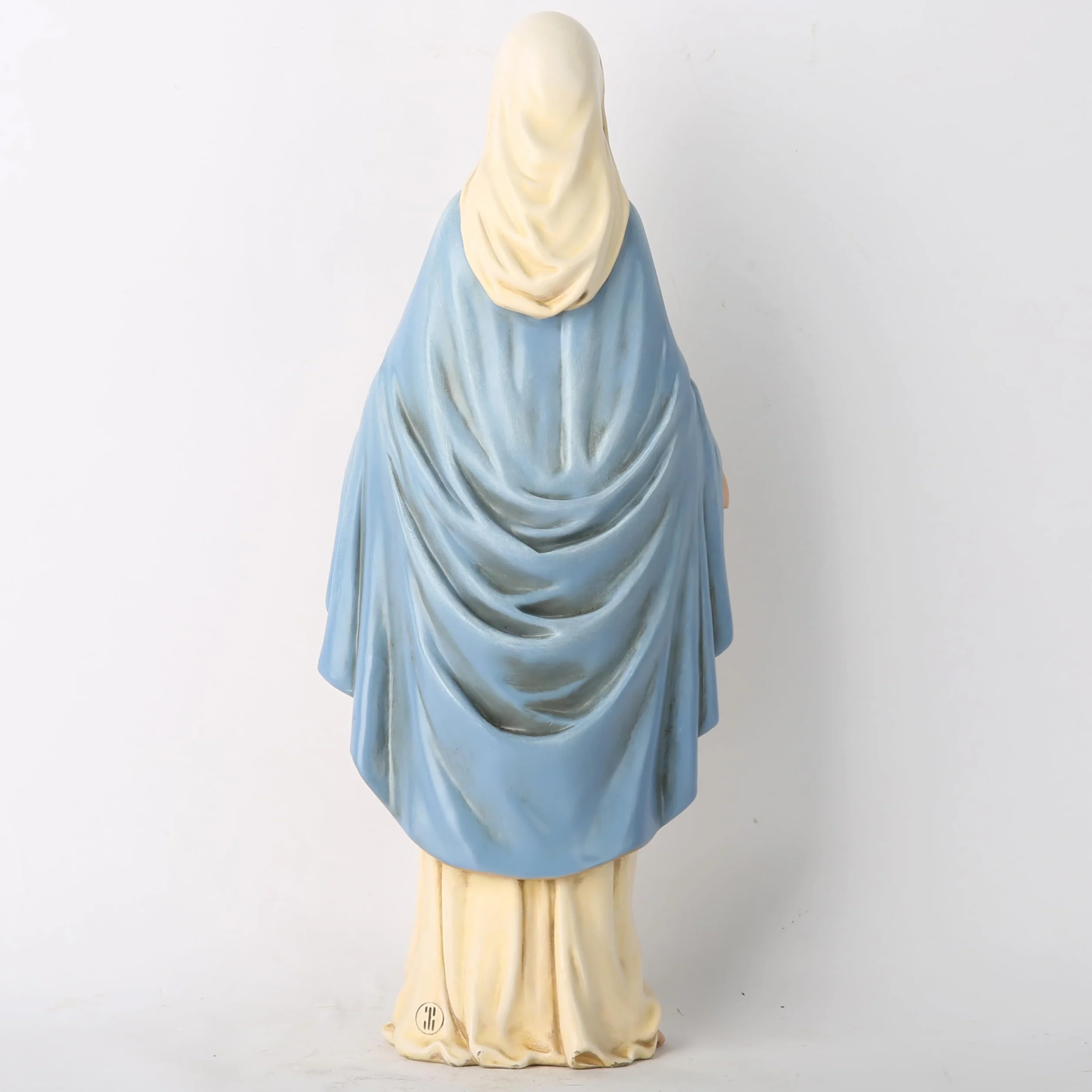 BC Katolicka statuetka Najświętszej Maryi Panny, figurka Matki Świętej na ołtarz, katolicki wystrój domu, prezenty religijne dla mamy, 31,8 cm H, ręcznie malowana klasyczna renesansowa rzeźba