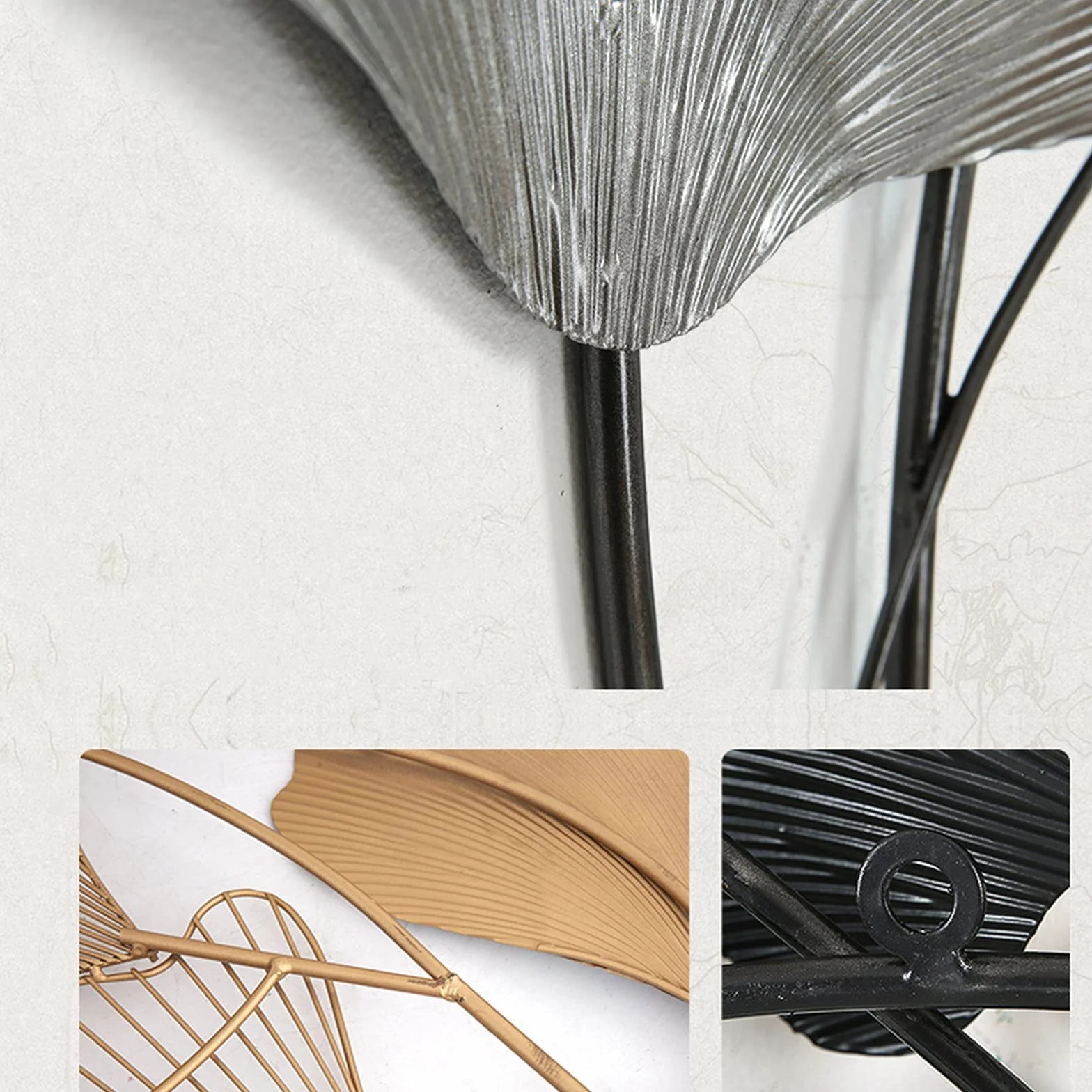 Dekoracja ścienna,Metalowy liść moreli Outdoor Wall Art Wiszące dekoracje Tematyczne dekoracje domu do ogrodu Salon Sypialnia