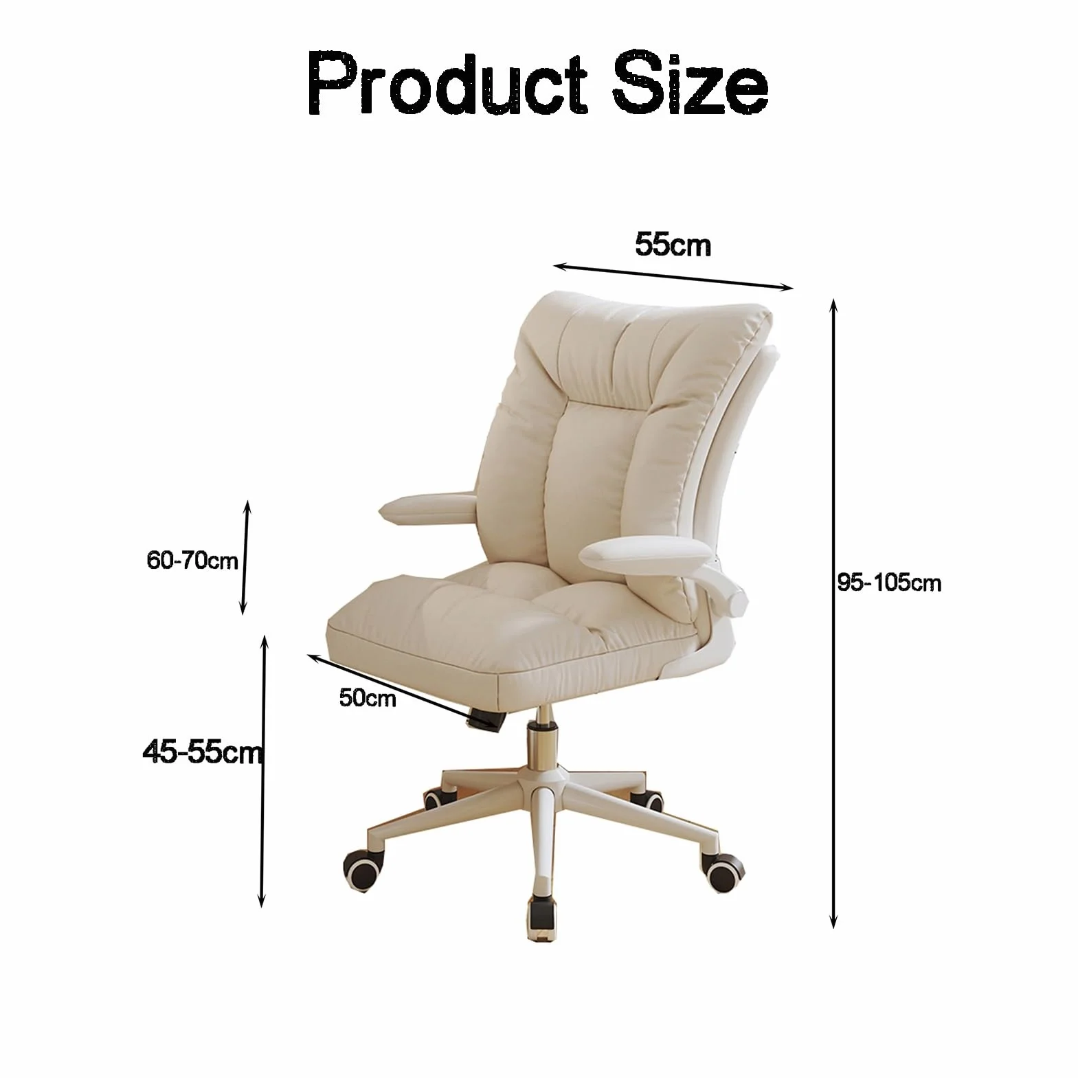 Ergonomiczne krzesło gamingowe do gier komputerowych z regulowanymi podłokietnikami, obracane o 360°, wygodna konstrukcja, dla dorosłych i nastolatków (kolor 1)
