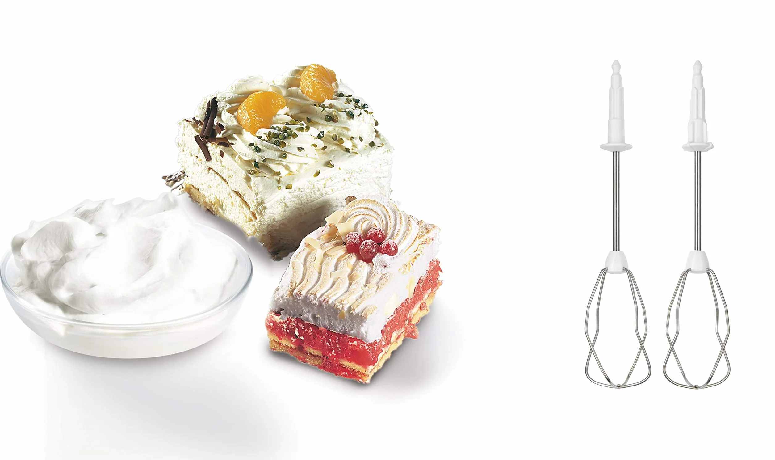 Bosch Mikser ręczny ErgoMixx MFQ36460, 450 W, uchwyt SoftTouch, stojak z misą obrotową