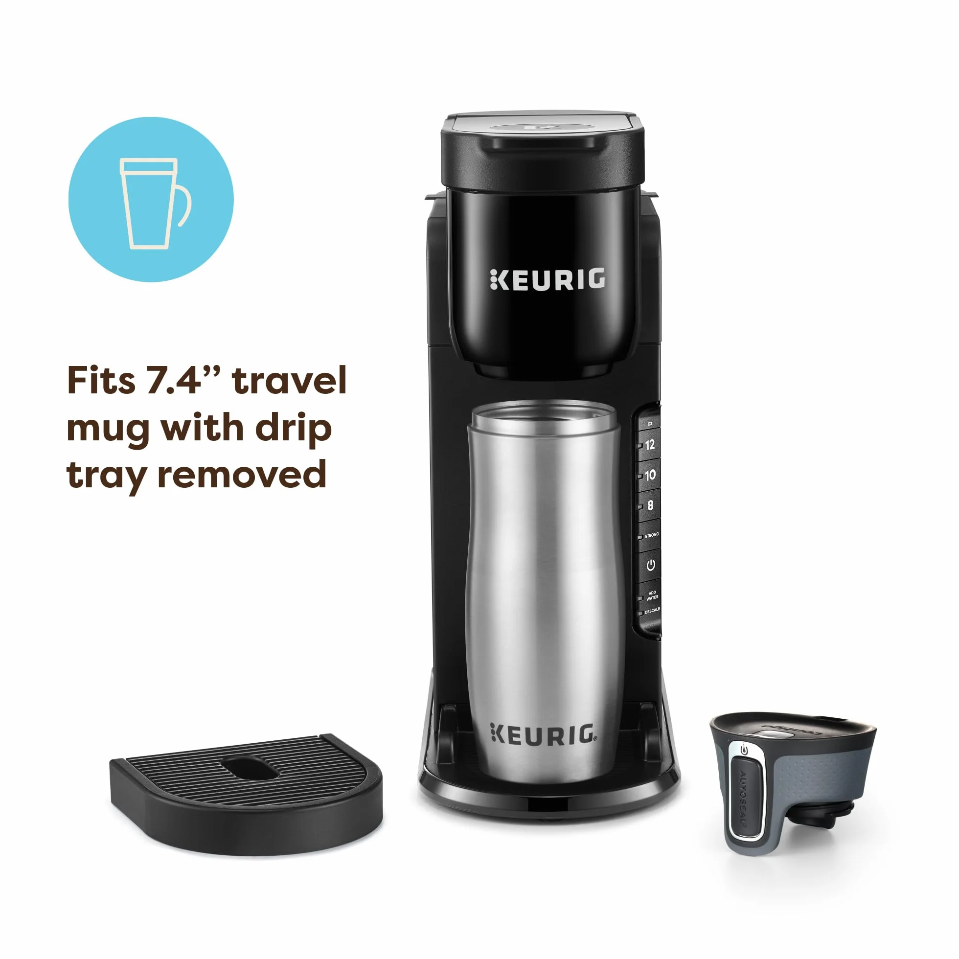 Keurig K-Express zaparzacz do kawy, zaparzacz do kawy na kapsułki K-Cup, czarny