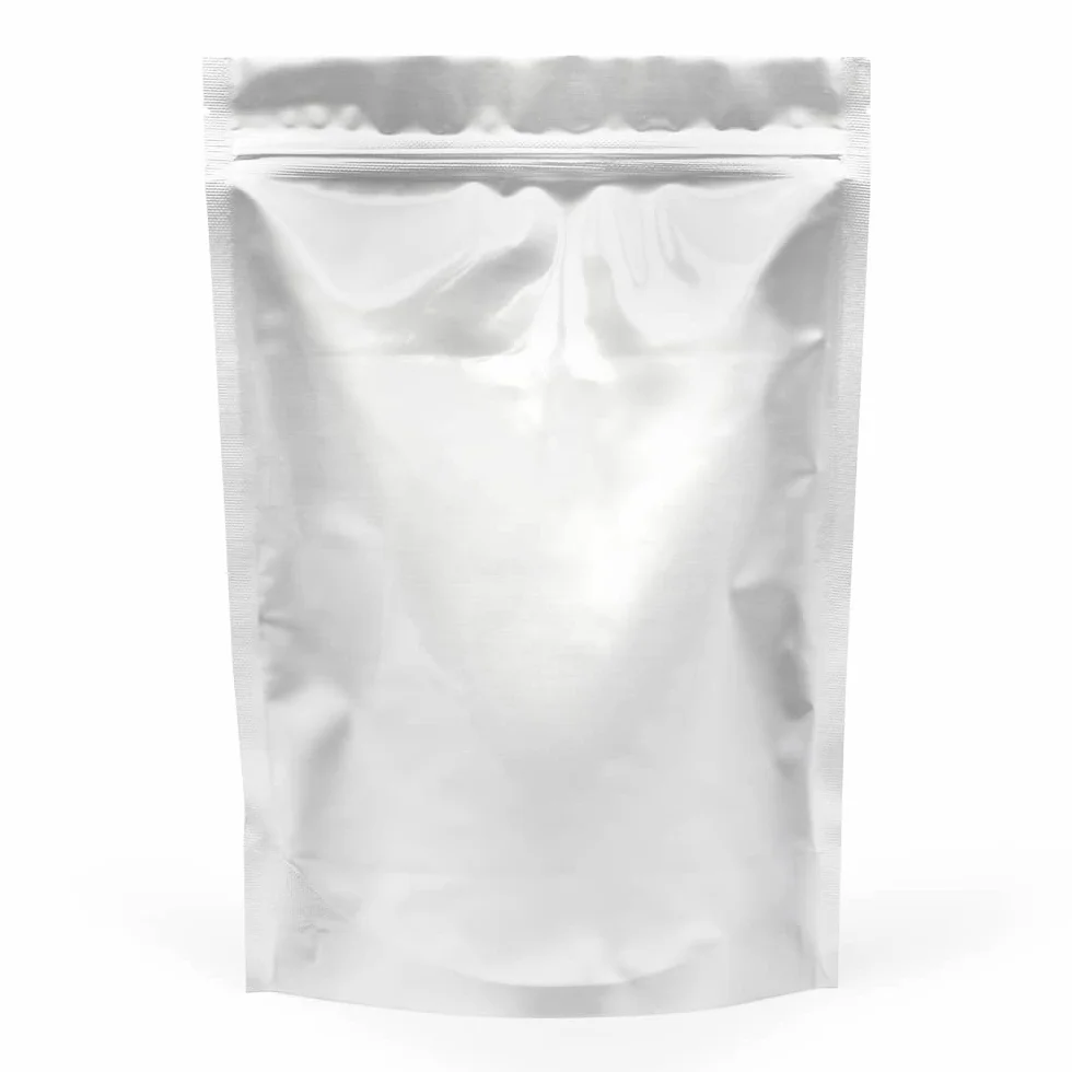 Evergreen Goods woreczki do przechowywania żywności z folii aluminiowej, wielokrotnego użytku, zamek błyskawiczny, samodzielne wstawanie, zamykane termicznie z nacięciem, herbata, ziarna kawy,