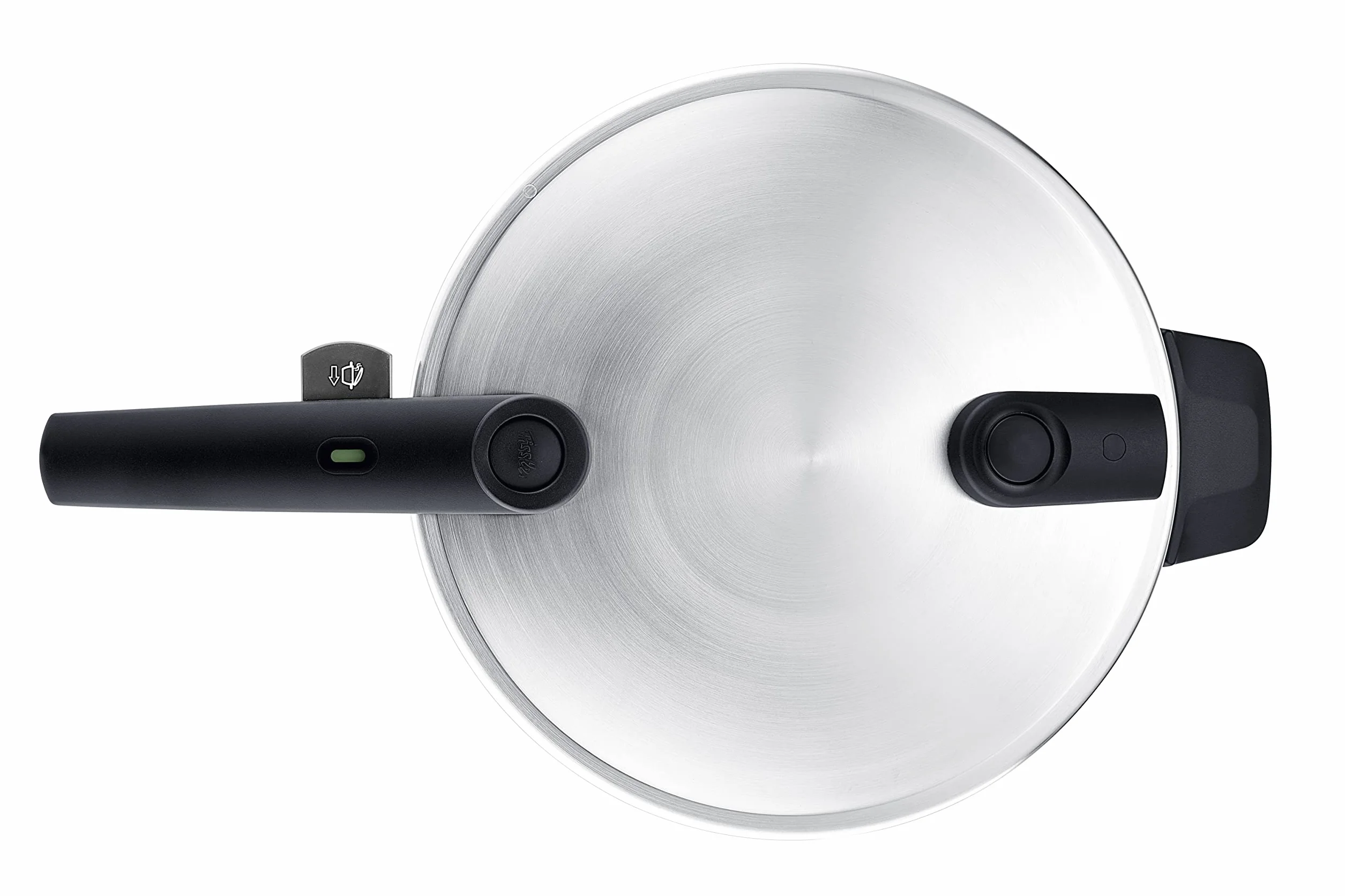 Fissler Vitaquick Premium szybkowar (10 l, Ø 26 cm) szybkowar ze stali nierdzewnej, 2 stopnie gotowania, Made in Germany – indukcyjny