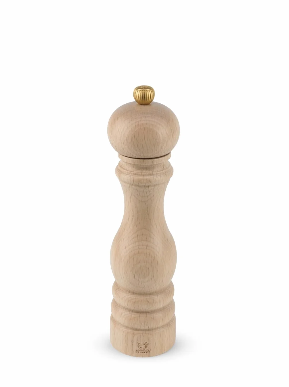 Peugeot Paris ręczny młynek do soli, klasyczny stopień mielenia, wysokość: 22 cm, drewno, naturalny, 0870422/SME