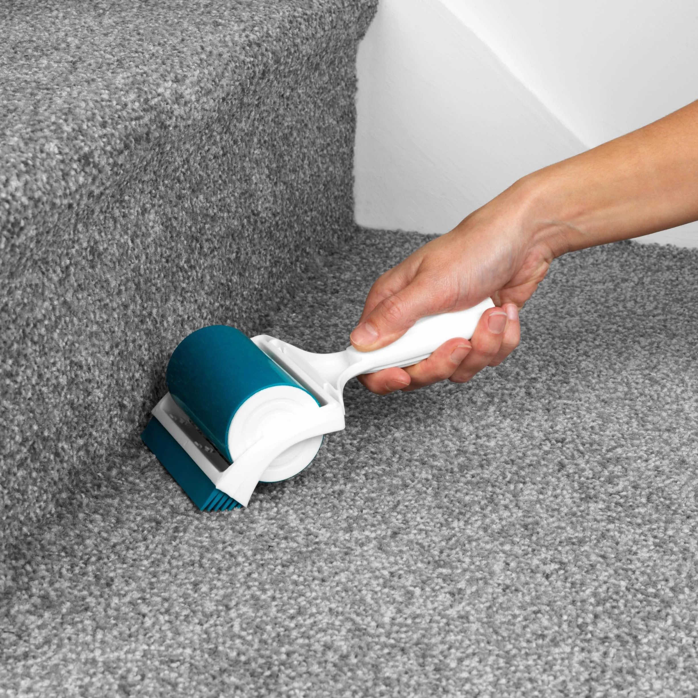 Beldray LA072597EU PET Plus+ Rolka zelowa TPR do czyszczenia ubran, zbieraczka, zmywalna, wielorazowa, do zbierania siersci zwierzat psów i kotów, wlókien, klaczków