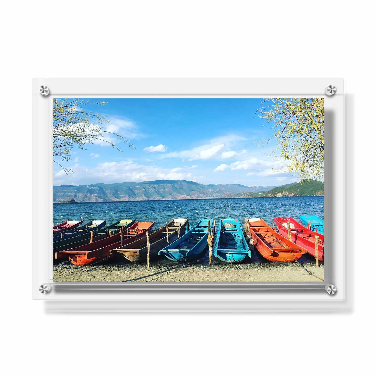 Akrylowe ramki na zdjęcia do montażu na ścianie, przezroczysty panel z podwójnym panelem zawiera obrazy 43,6 x 31,5 cm, ramka na zdjęcia w formacie A3 do wyświetlania plakatów certyfikowanych