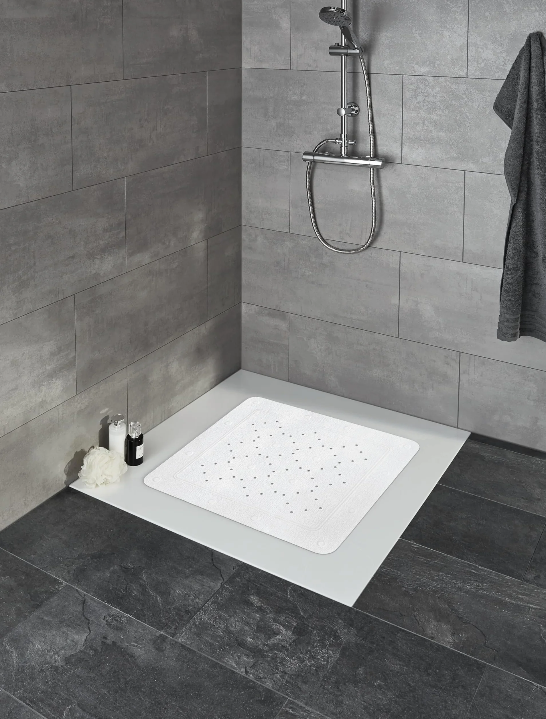 Kleine Wolke Joy mata prysznicowa White