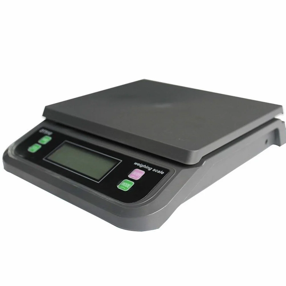 1g Elektroniczna waga kuchenna Elektroniczna waga przenośna waga do pakowania Waga Cyfrowa waga żywnościowa Gotowanie w domu Pieczenie Owoce Ważenie Multifuncti(czarna 10 kg)