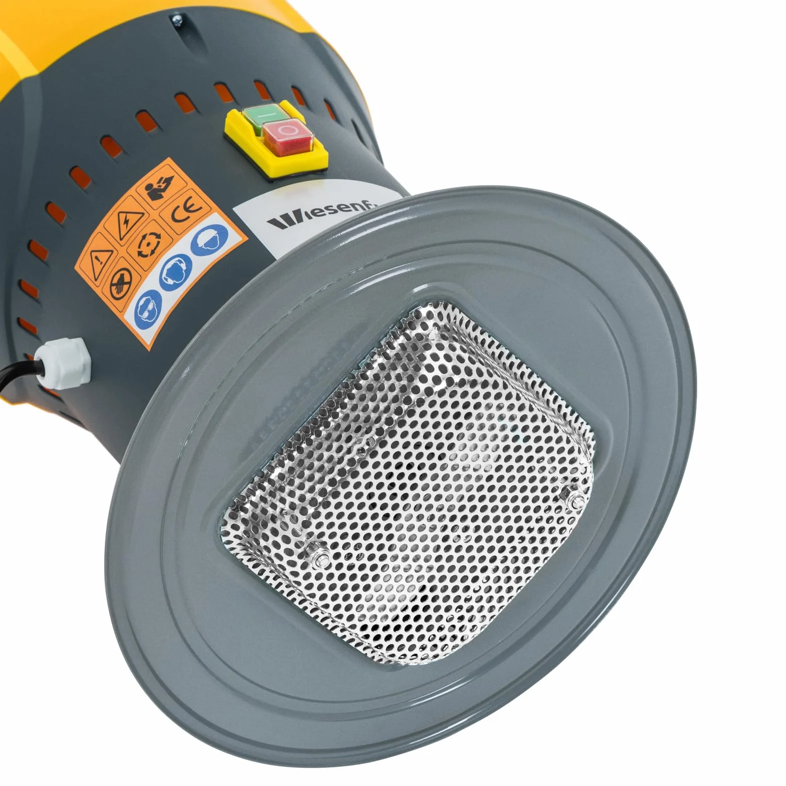 Elektryczny młynek do zboża z pojemnikiem na ścinki 25 l i 5 sitek 300 kg/h 1300 W młynek do zboża