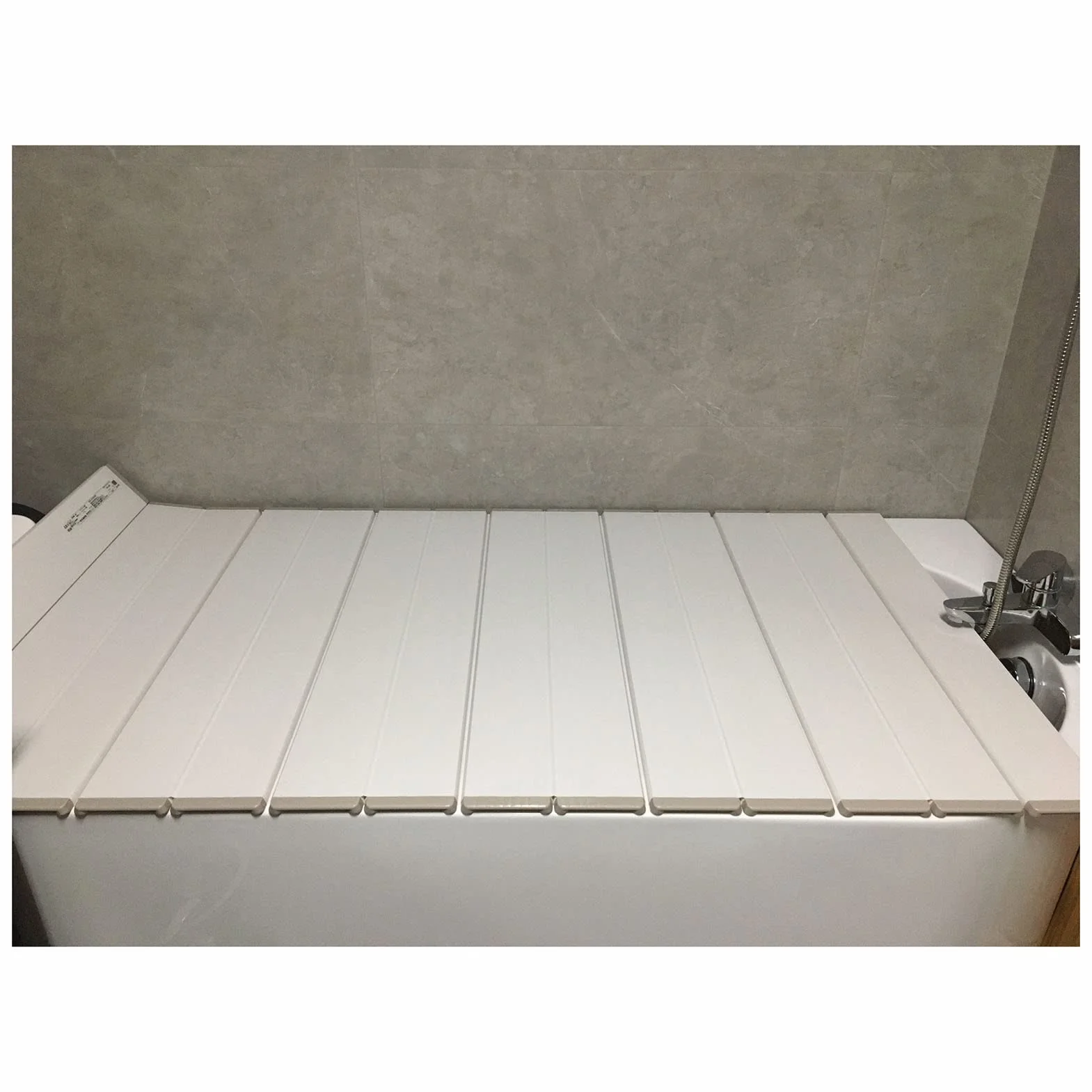 Składany pokrowiec na wannę i pyłoszczelna pokrywka do wanny 1 cm taca polipropylenowa do spa i kąpieli mlecznych obsługuje 10 kg rozmiar 160 x 75 cm - niezbędne akcesorium łazienkowe