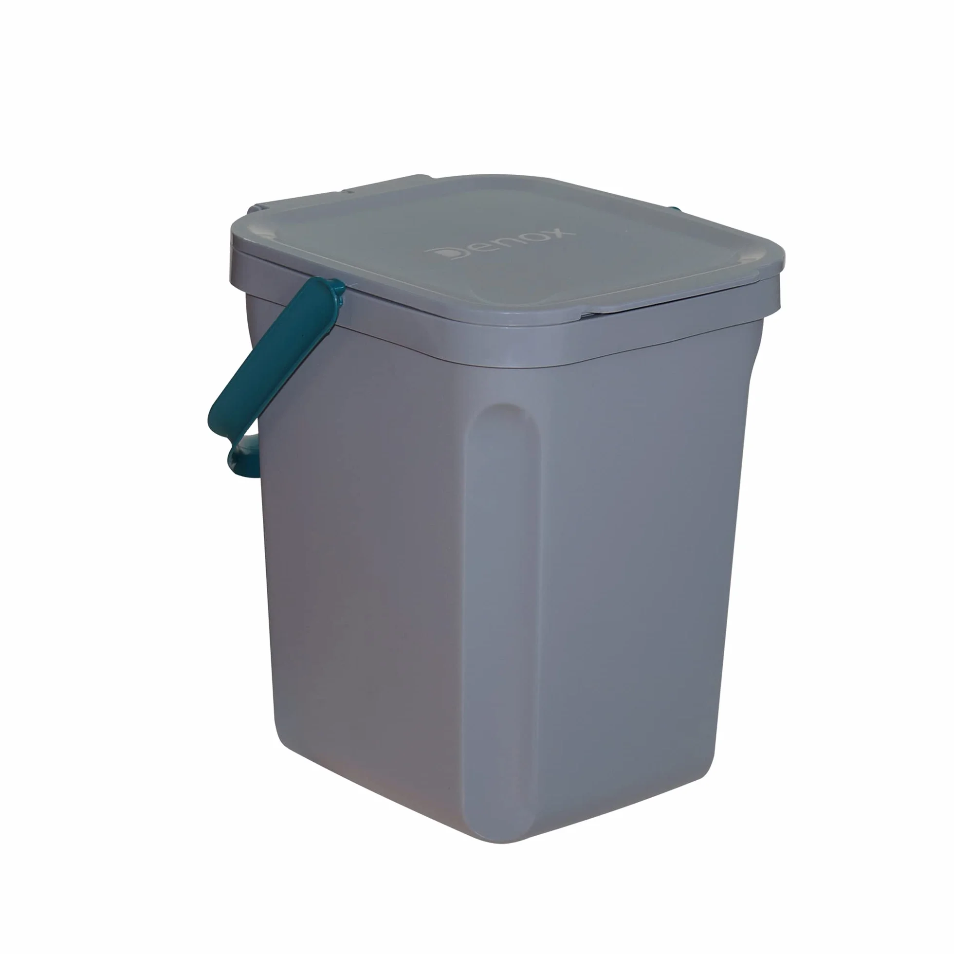 Denox DEN121 Organiczny wiadro 10 litrów, szary, 235x265x285 mm
