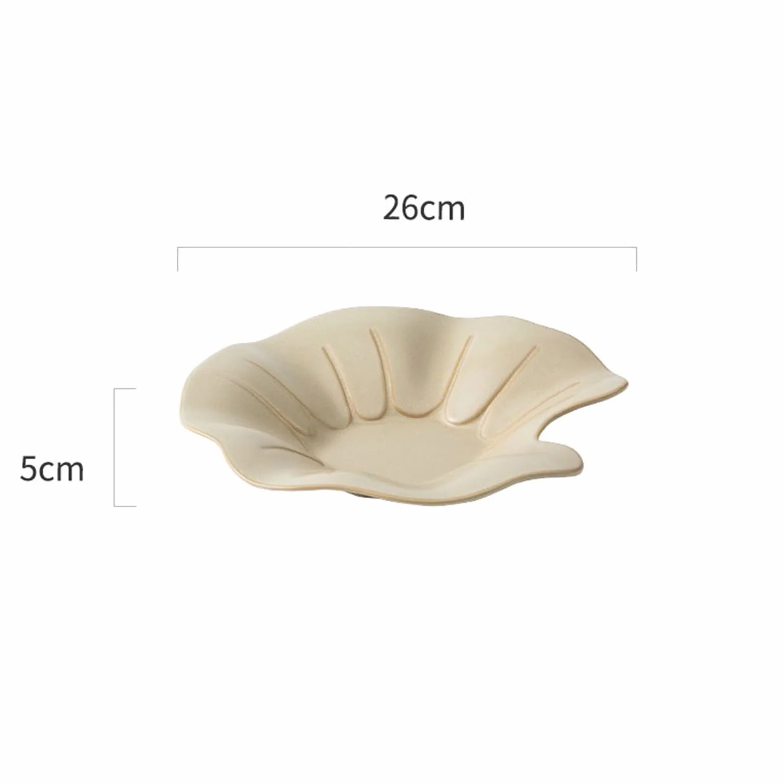 talerze do serwowania Ceramiczny pogłębiający talerz do zupy kreatywny kształt liścia lotosu naczynia taca serwowania wysokiej jakości obiadowy wykwintna zastawa stołowa talerze makaronowe(26cm)