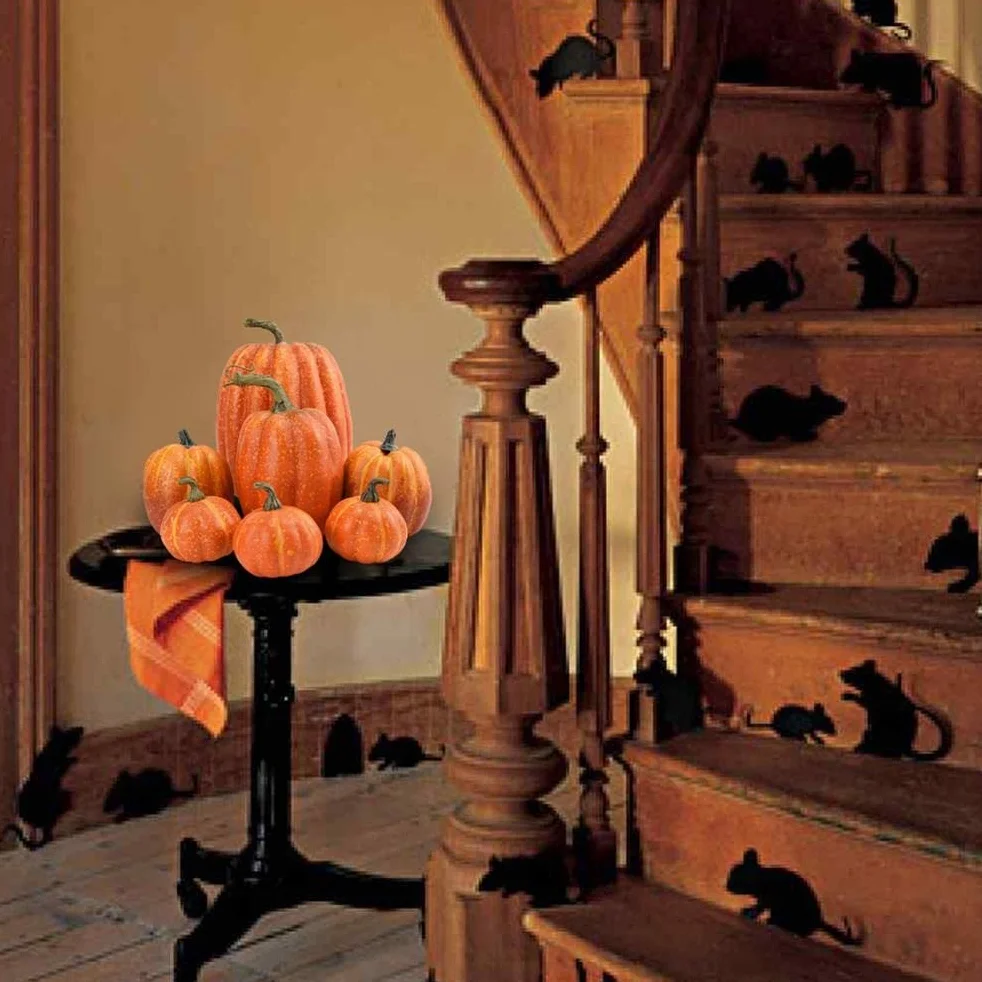 Sztuczne dynie piankowe 7 rozmiarów dekoracja jesienna Halloween Święto Dziękczynienia