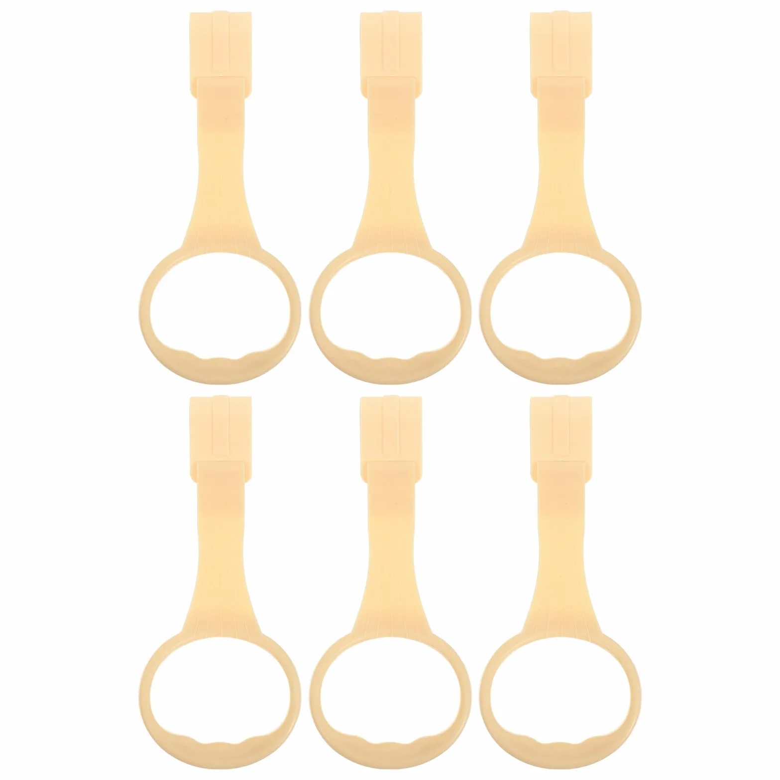 6 Sztuk Exercise Rings for Playpen Easy Install Pull Up Handles for Walking Training And Skill Development Care Accessories