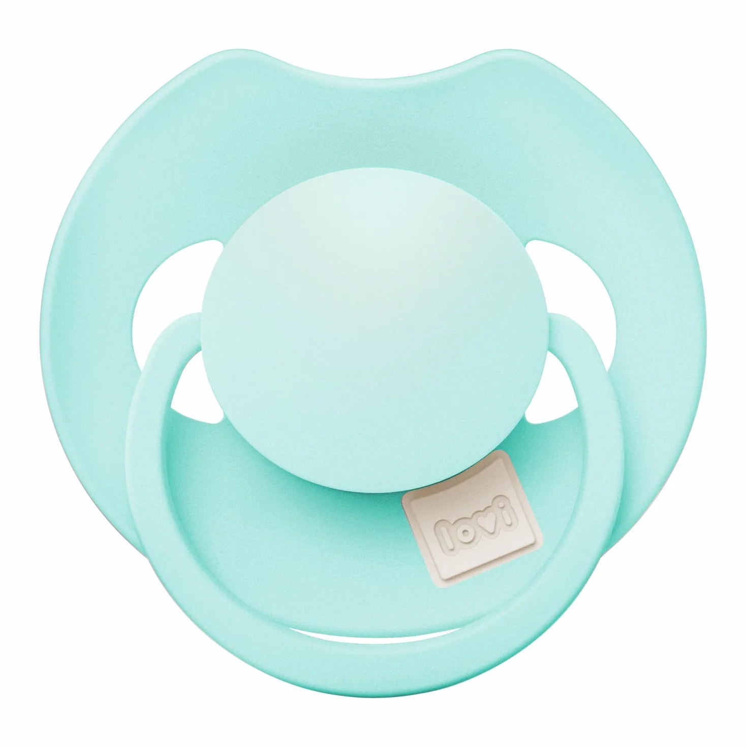 LOVI Prime Tutti Frutti smoczek silikonowy dynamiczny bez BPA, chroni odruch ssania, antyalergiczny, z kapsułą do sterylizacji (3, Aqua Green, 6-18 m)