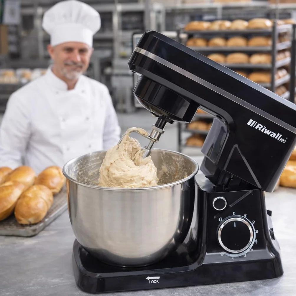 ROBOT KUCHENNY PLANETARNY MIKSER 2500W 7w1 WIELOFUNKCYJNY 4L RIWALL RRP-01