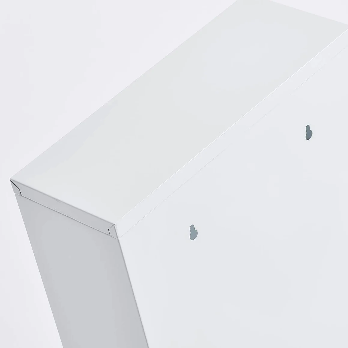 Zeller szafka lekarska, metalowa, biała, 30 x 12 x 60 cm