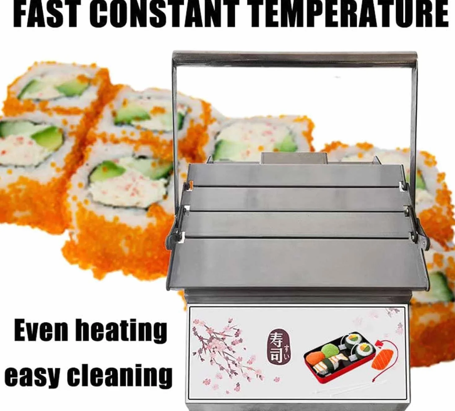 Zestaw do robienia sushi, wałek do sushi i mata bambusowa, łatwy ekspres do sushi z formą w rolce ryżowej, idealne narzędzie do sushi dla miłośników sushi w domu