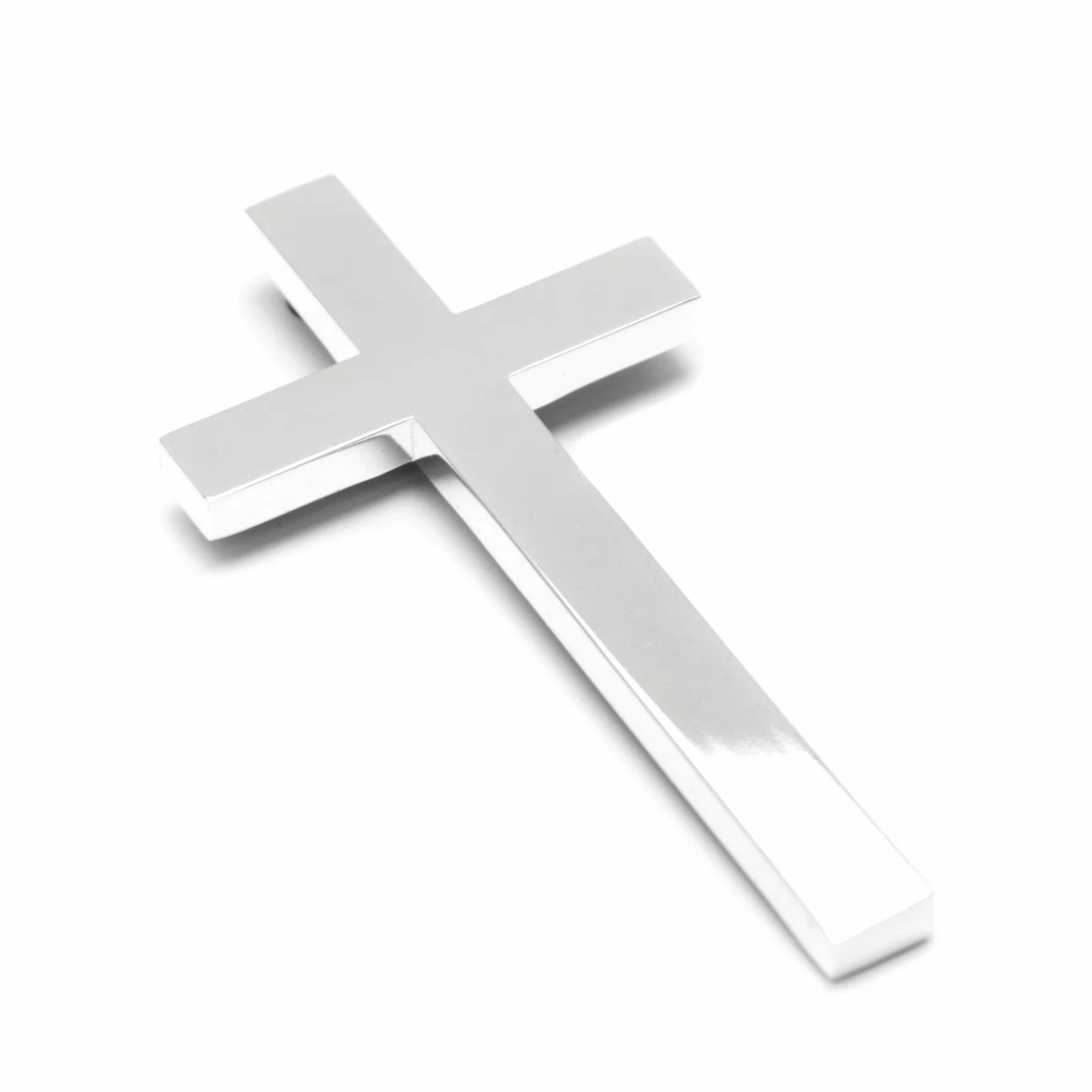 Brillibrum Srebrny Krzyż Ścienny Jezus 12x6 cm Posrebrzany Dekoracja Religijna