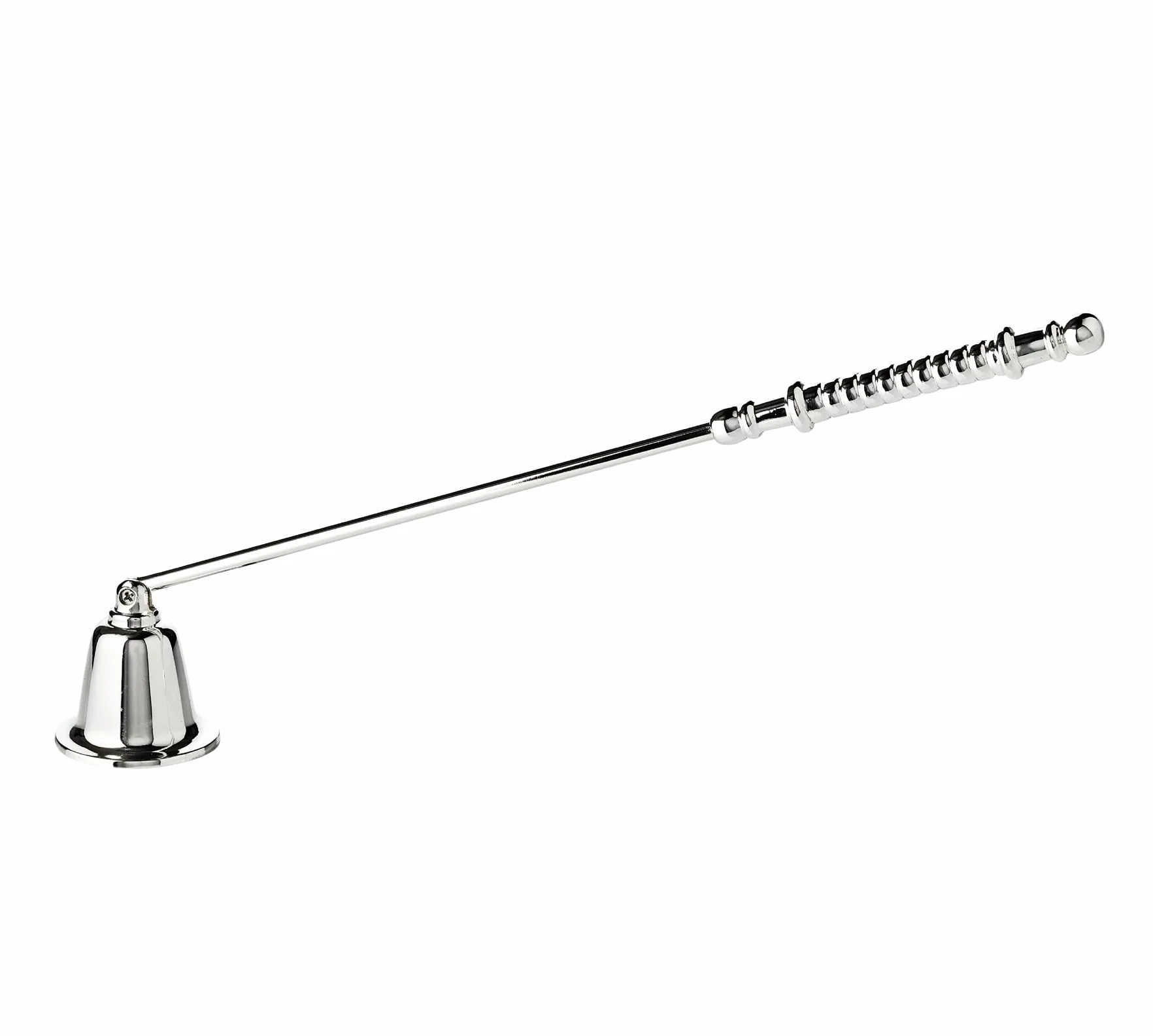 EDZARD Gaśnica do świec Swing, posrebrzana, zabezpieczona przed matowieniem, długość 26 cm