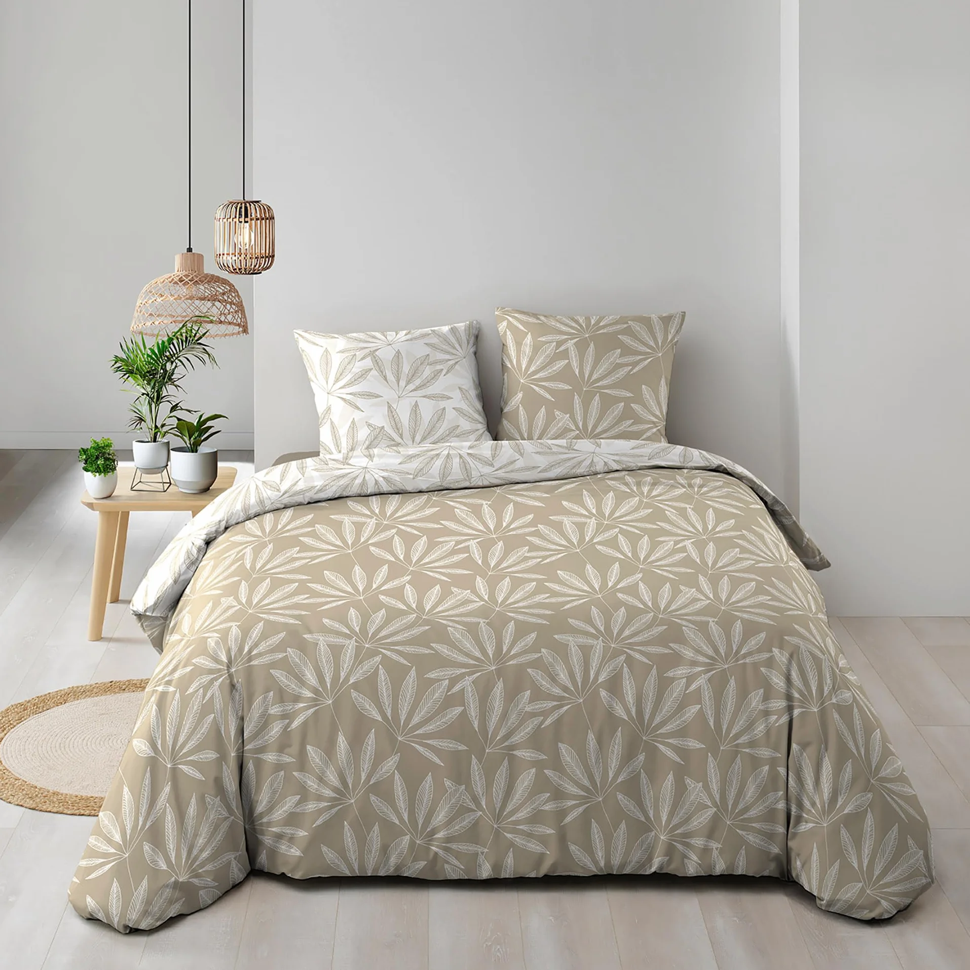 Malia 3-częściowy zestaw 240 x 220 cm dwustronny 100% bawełna
