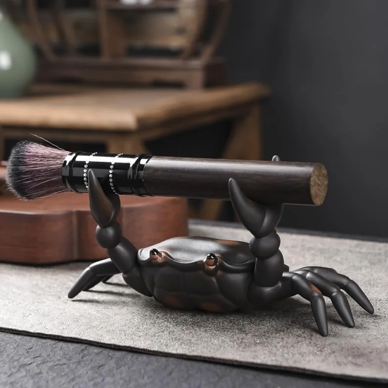 Herbata Zwierzęta Ceramiczne Fioletowy Piasek Kung Fu Zestaw Herbaty Kreatywna Herbata Ozdoby dla Zwierząt Krab Herbata Zabawa Stół Zwierzę Fortuna Figurki