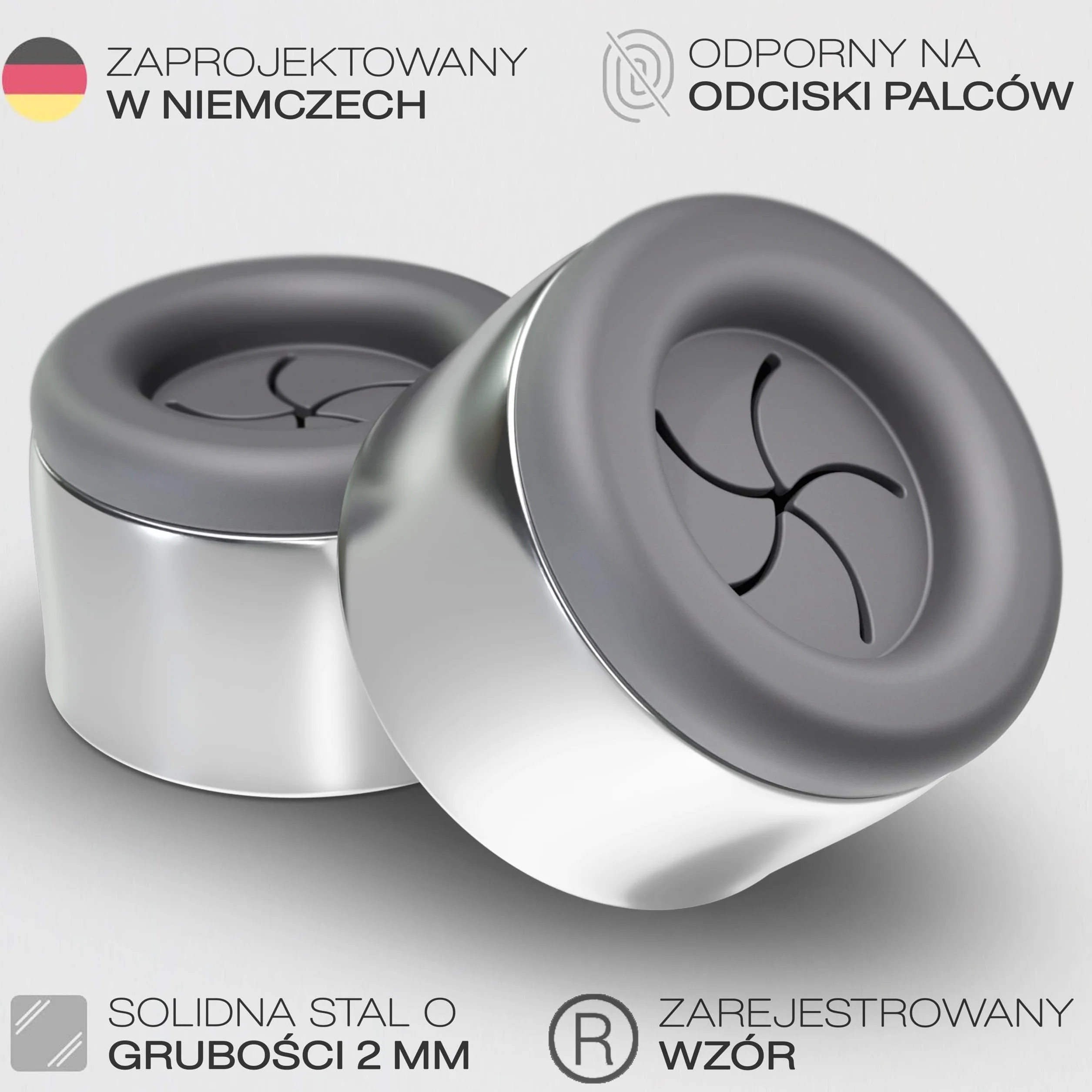 4 wieszaki na ręczniki premium, do łazienki, kuchni i gospodarstwa domowego, ze stali nierdzewnej, chromowane, samoprzylepne, bez wiercenia