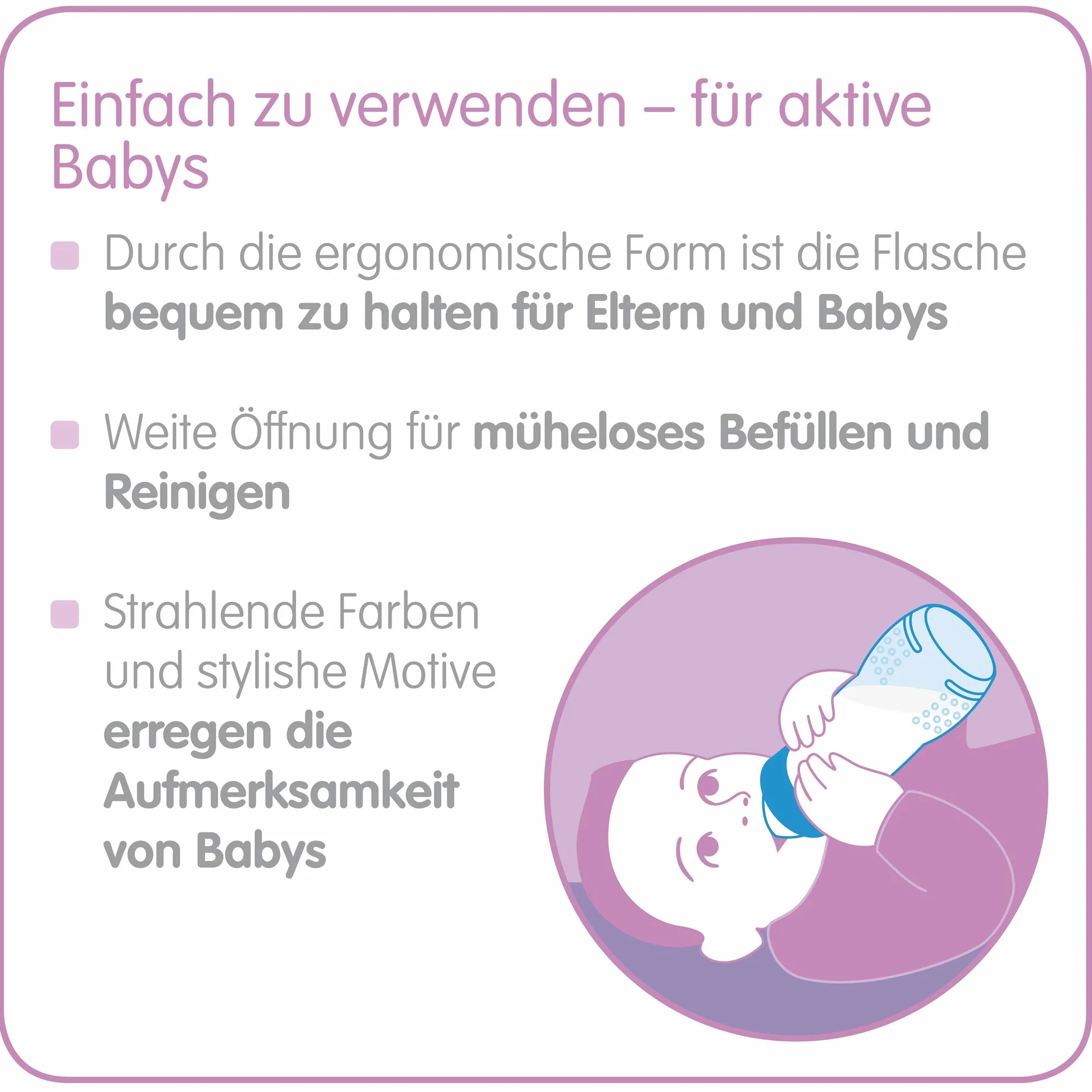 MAM Easy Active Butelka dla niemowląt, 270 ml, z silikonu SkinSoft, z silikonu SkinSoft, dla niemowląt, od 0 miesięcy, motyw kota/motyla
