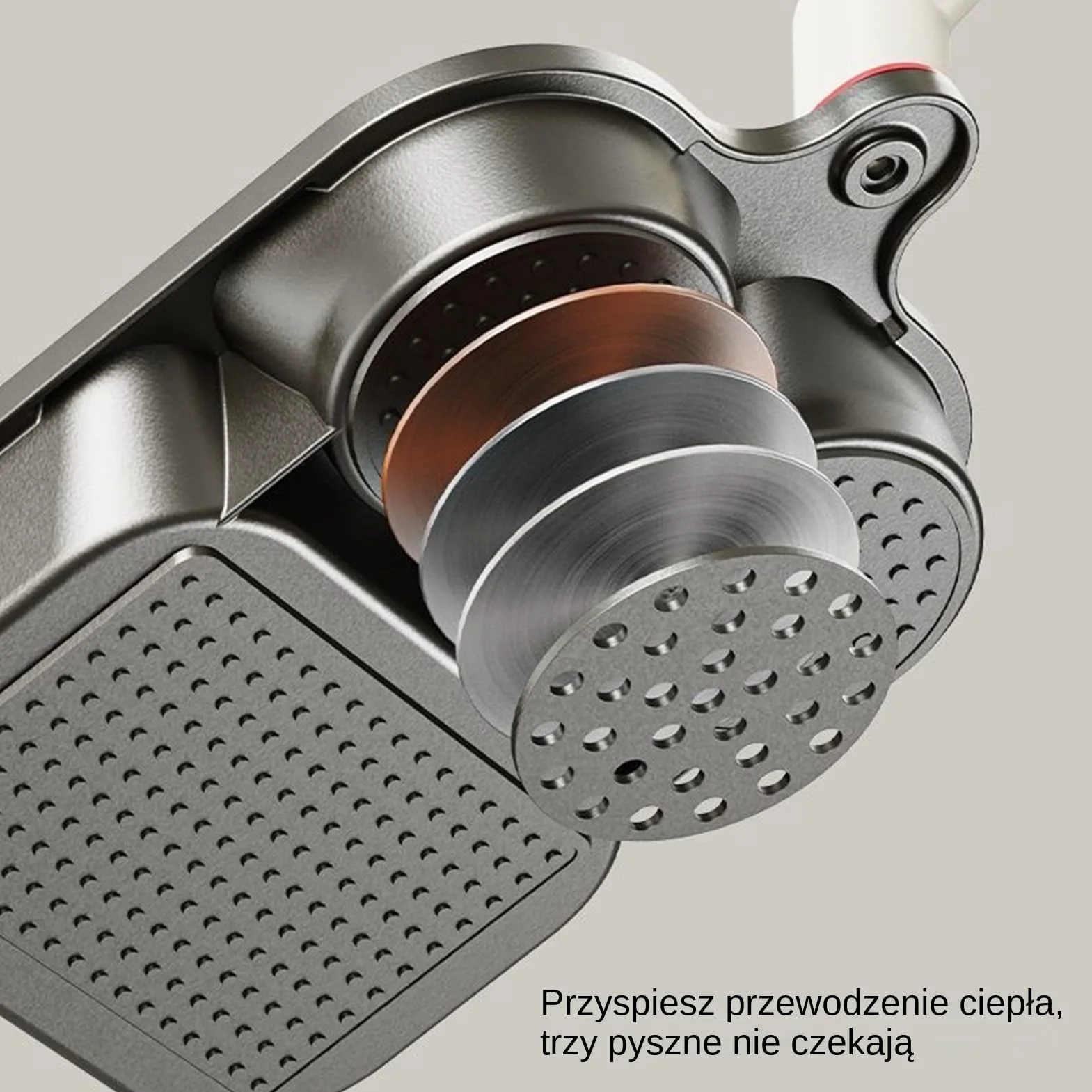 Patelnie do jajek nieprzywierające Z 3 przegrodami | Tytanowa Patelnia Nieprzywierająca Z Pokrywką I Łopatką Silikonową Do Przygotowywania Jajek, Naleśników, Omletów na