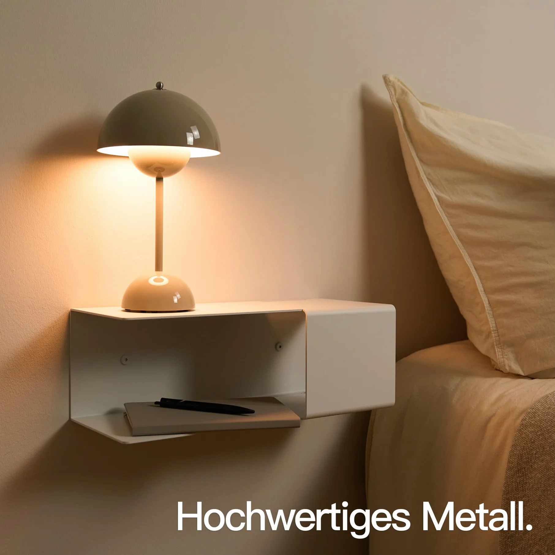 Designfabrik Hamburg Stolik nocny (1, biały)