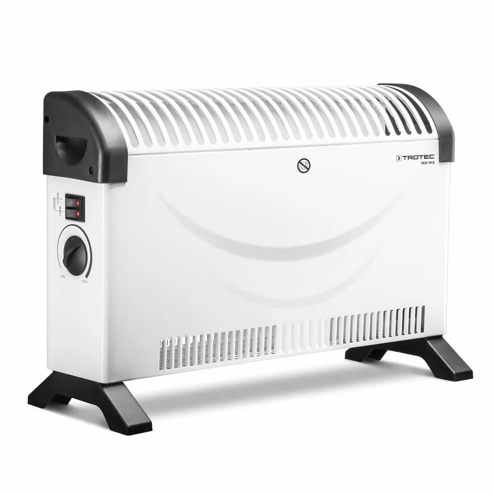 TROTEC Konwektor TCH 19 E Grzejnik elektryczny 750 W 1250 W 2000 W do 24 m² 60 m³
