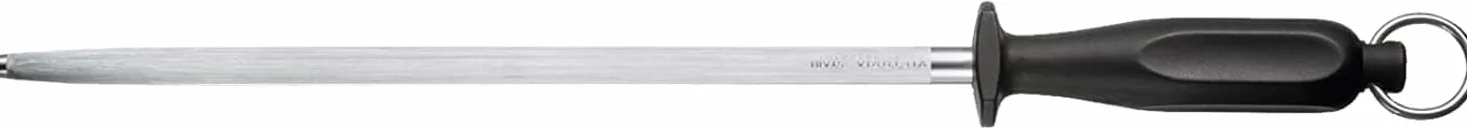 Victorinox Owalna stal do ostrzenia rzeźnika, czarna/srebrna, 30 x 5 x 5 cm
