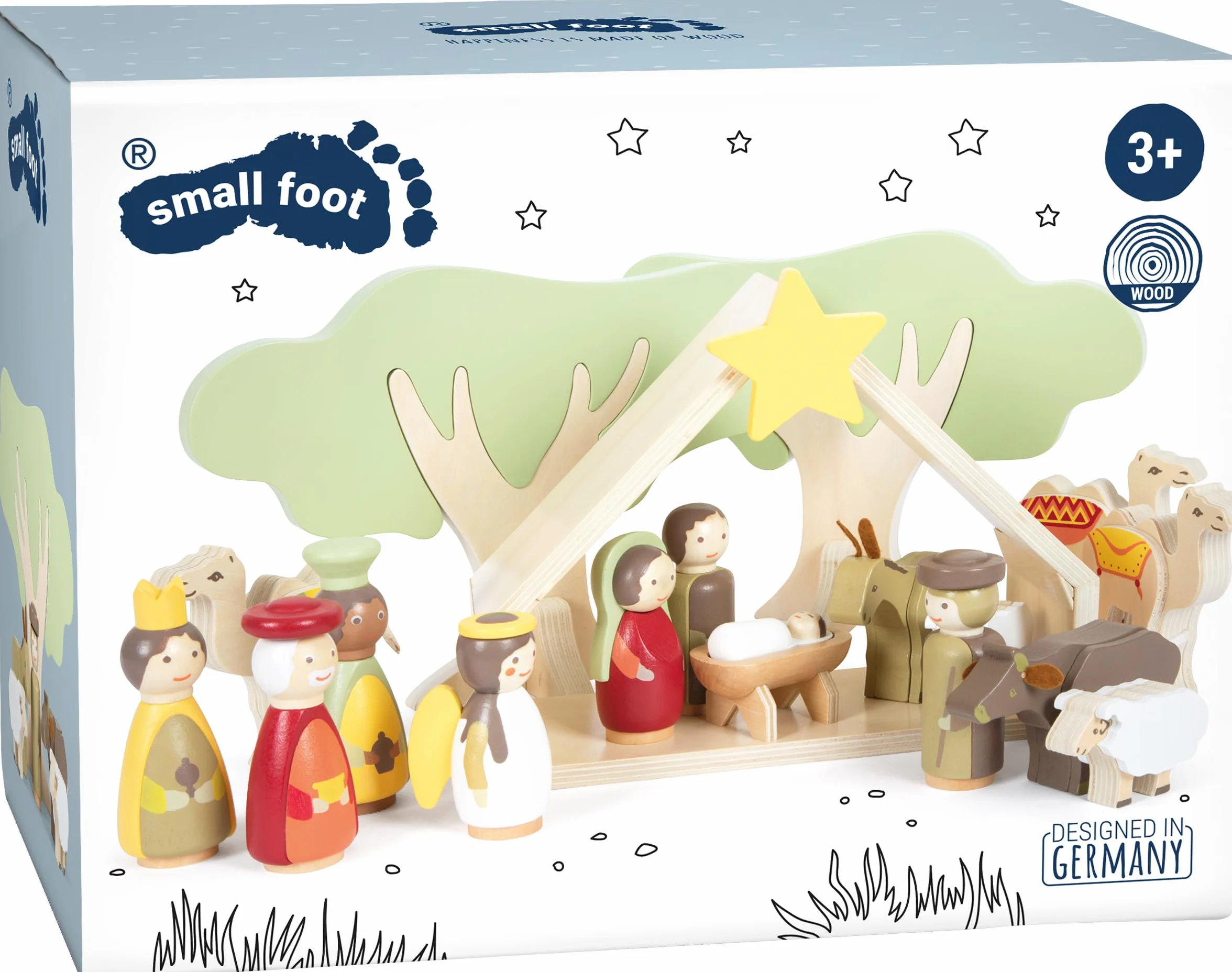 Spielset Weihnachtskrippe