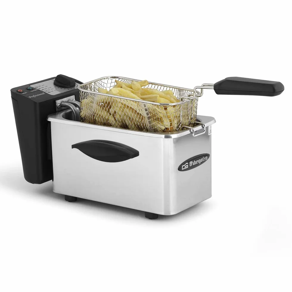 Orbegozo - Fryer Fondue Fdr16, 900 W, 1,5 l, stal nierdzewna, nieprzywierająca, 6 patyczków