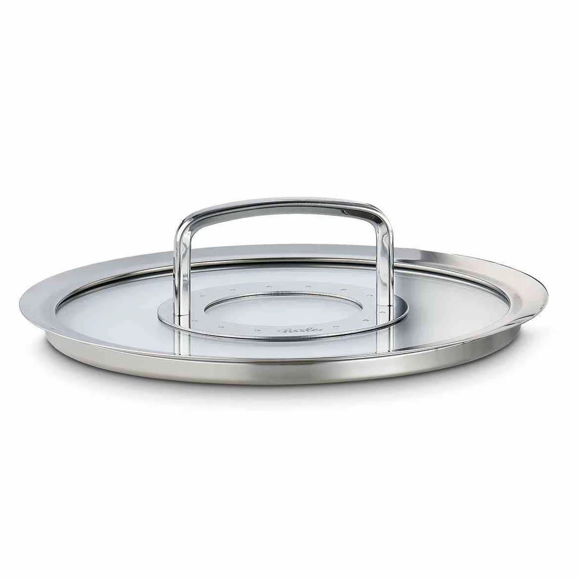 Fissler Original Profi Collection Szklana pokrywka (Ø 16 cm) do garnków żaroodpornych, srebrna