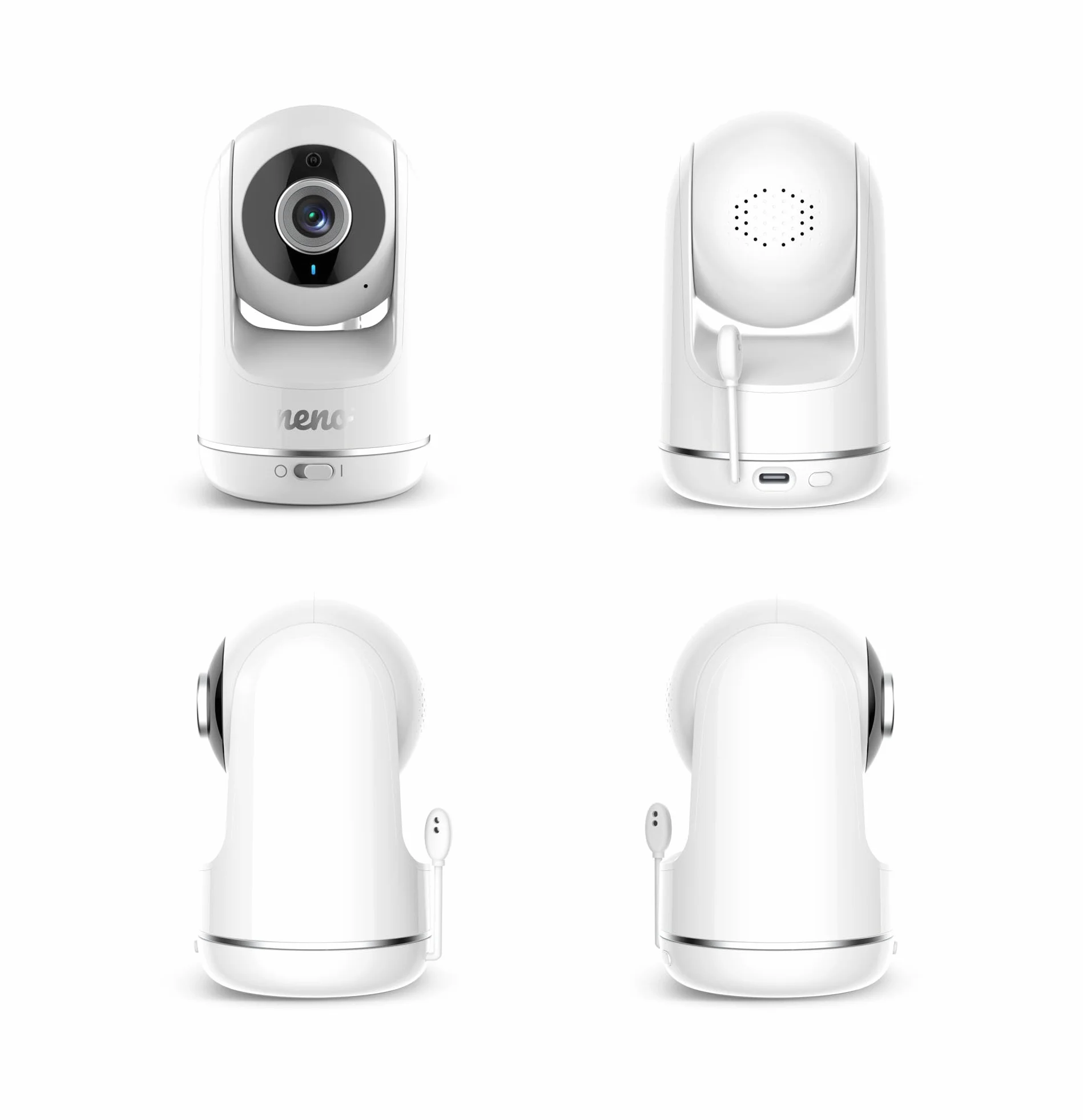 NENO® Vista WiFi Baby Monitor - Full HD - 5" LCD - Zasięg 50 m - Noktowizor