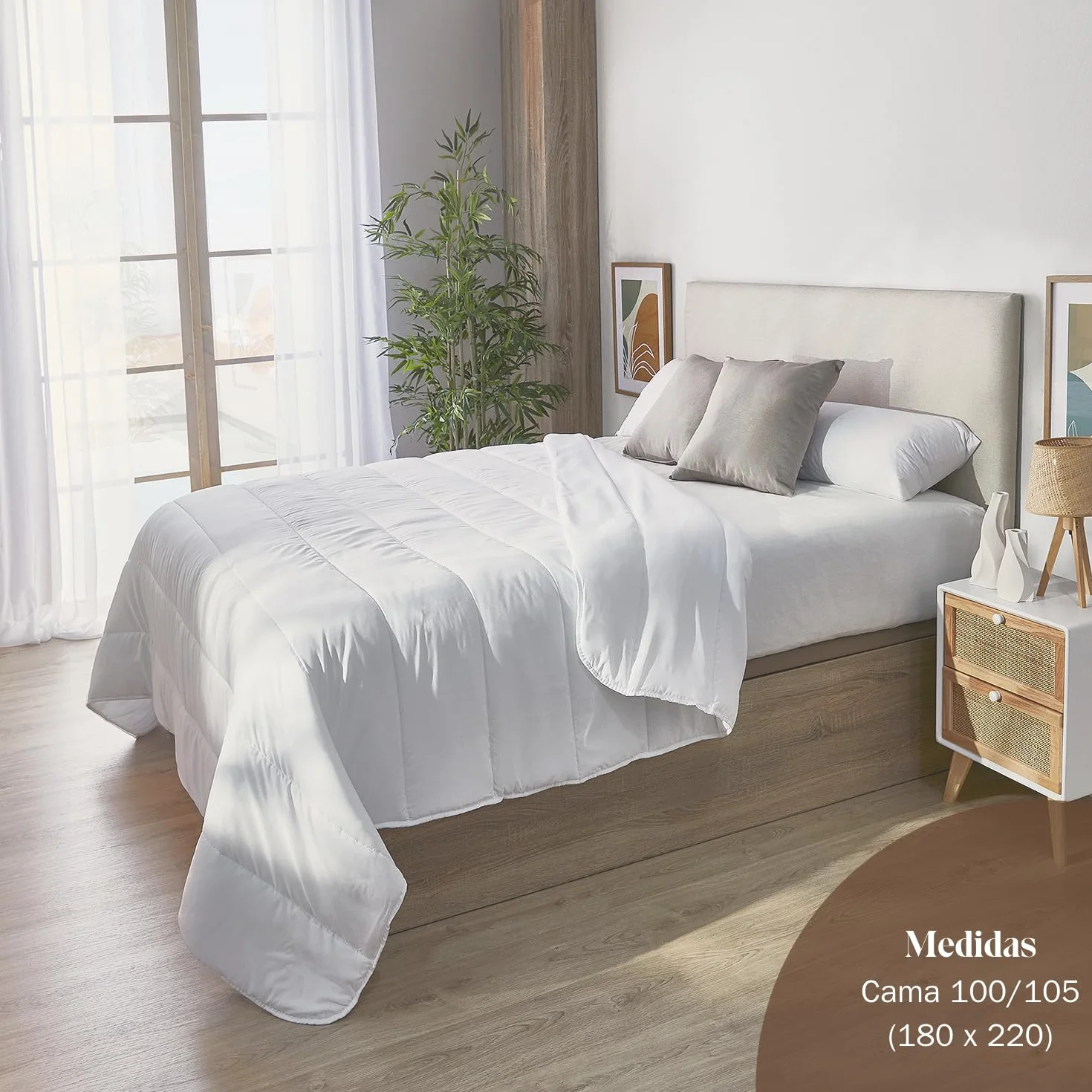 Pikolin Home Kołdra z włókna Aloe Vera 300 gr Dermoprotector oddychająca 180x220 cm