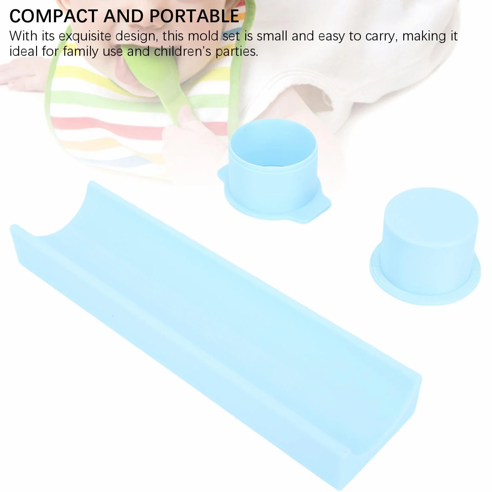 Fafeicy 1,75 -calowy Okrągły Zestaw Formy do Ciasta, Formy do Pieczenia do Ciasta Pops Cake Pop Cutter i Popychacz z 9 -calową tacą, do Domu na Przyjęcia Urodzinowe Desery ślubne (styl 1)
