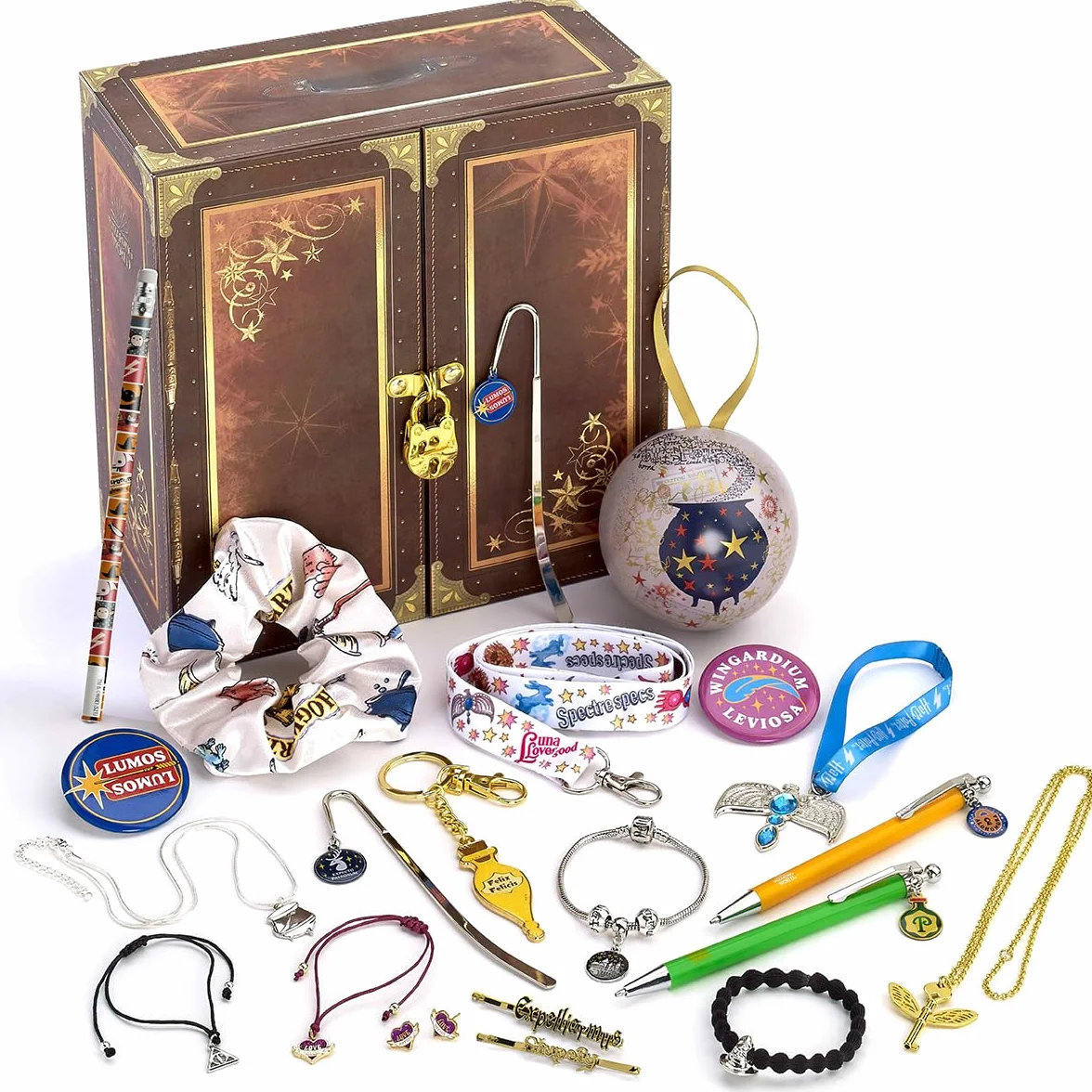 The Carat Shop - Official Harry Potter Potions Advent Calendar - 24 Jewellery & Accessory Gifts - Harry Poter Gifts - Harry Potter Merchandise