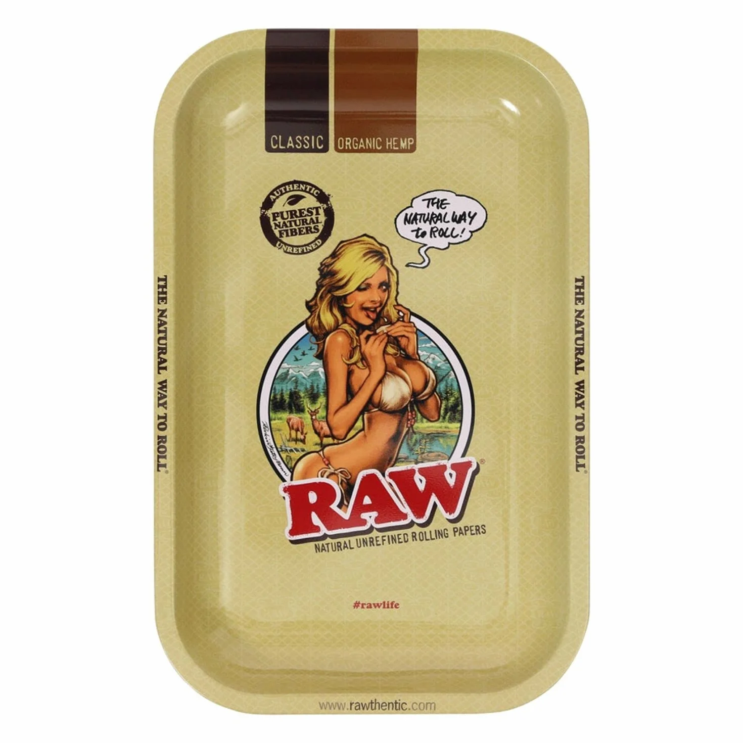 Outontrip RAW 18600 Small Girl Metal Rolling Tacy-27,5 x 17,5 cm, metalowa