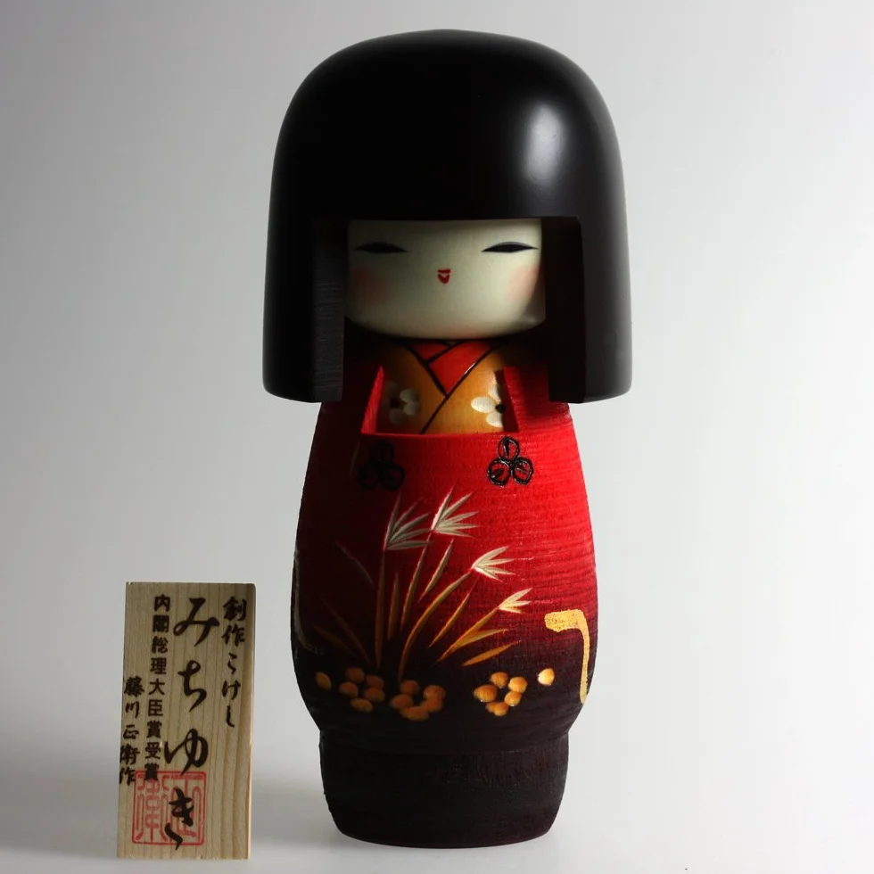 Kokeshi-Figur, UK-2013-7 "Michiyuki" z Japonii